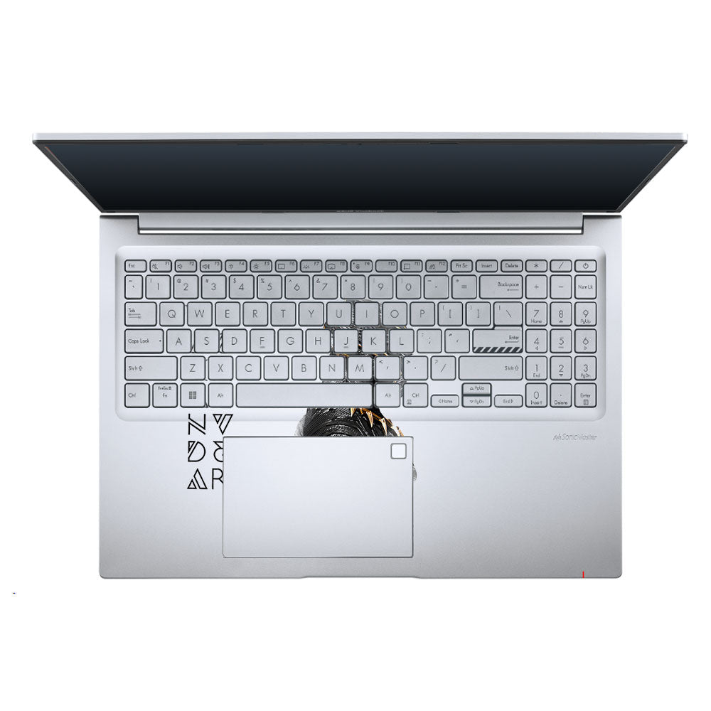 Transparent Wakanda Forever Asus Vivobook X1605ZA Laptop Skin