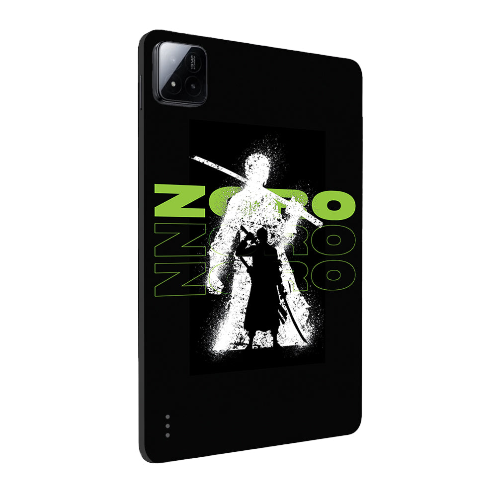 Xiaomi Pad 7 Zoro in Green Anime Tablet Skins