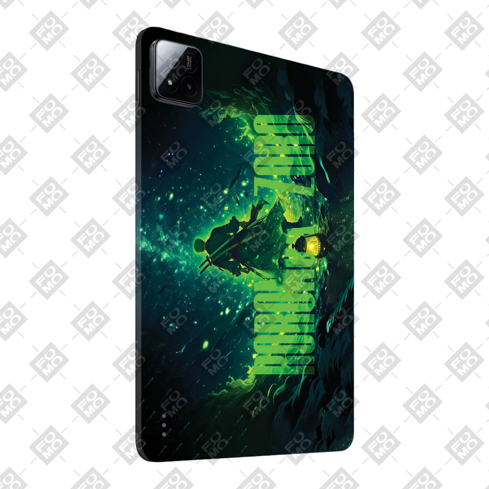 Xiaomi Pad 7 Roronoa Zoro Green Fury Anime Tablet Skins