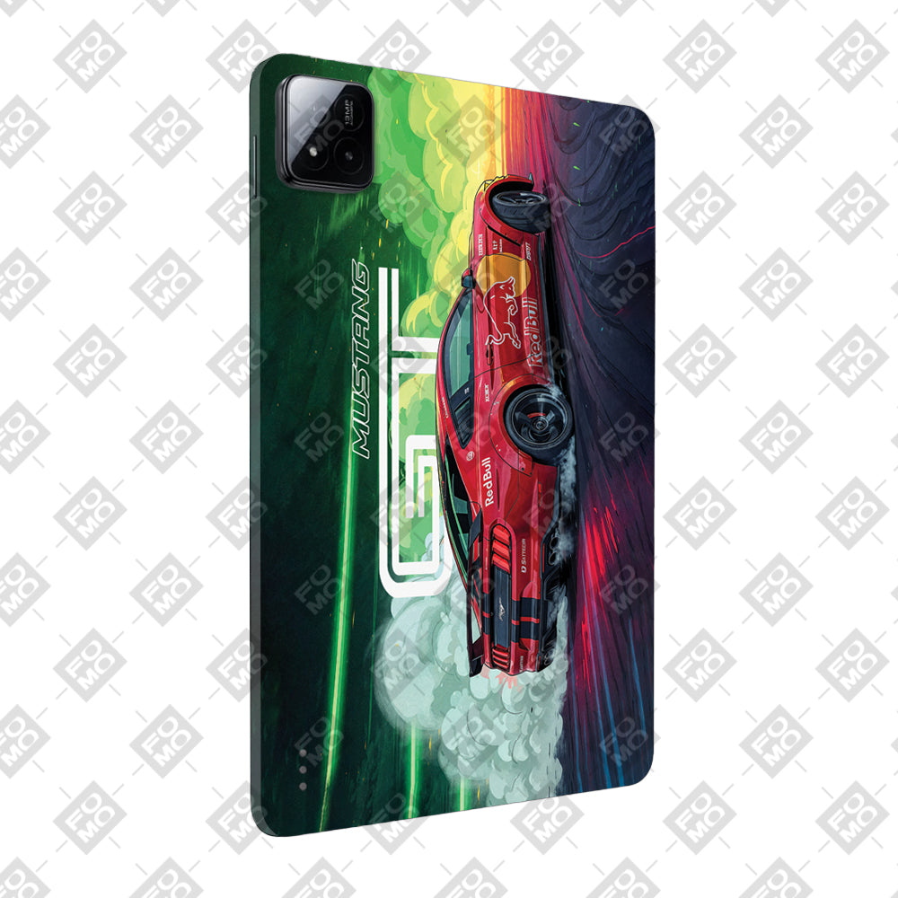 Xiaomi Pad 7 Mustang GT Red Bull Drift Beast Tablet Skin