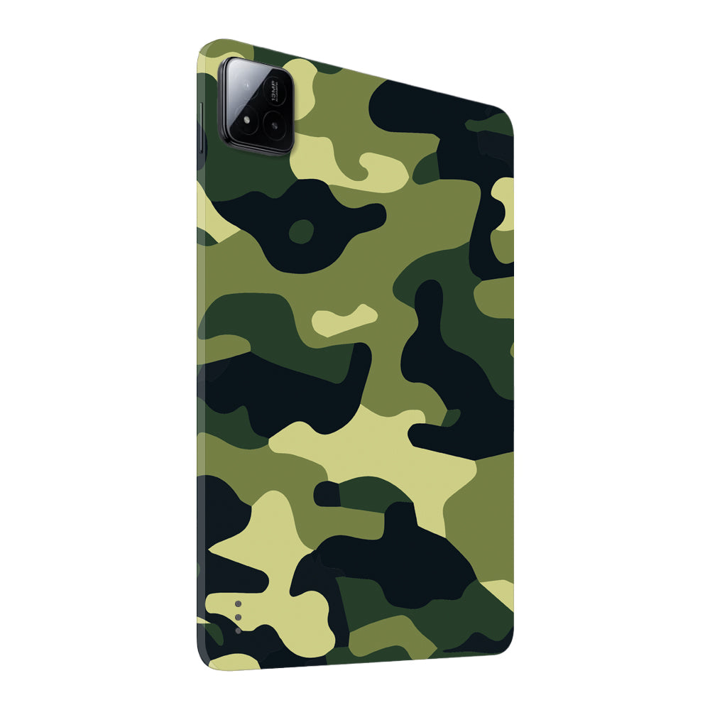 Xiaomi Pad 7 Forest Green Camo Tablet Skins