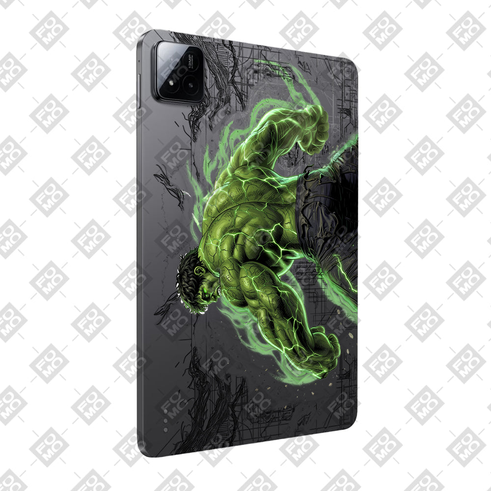 Xiaomi Pad 7 Transparent Hulk Smash Tablet Skin