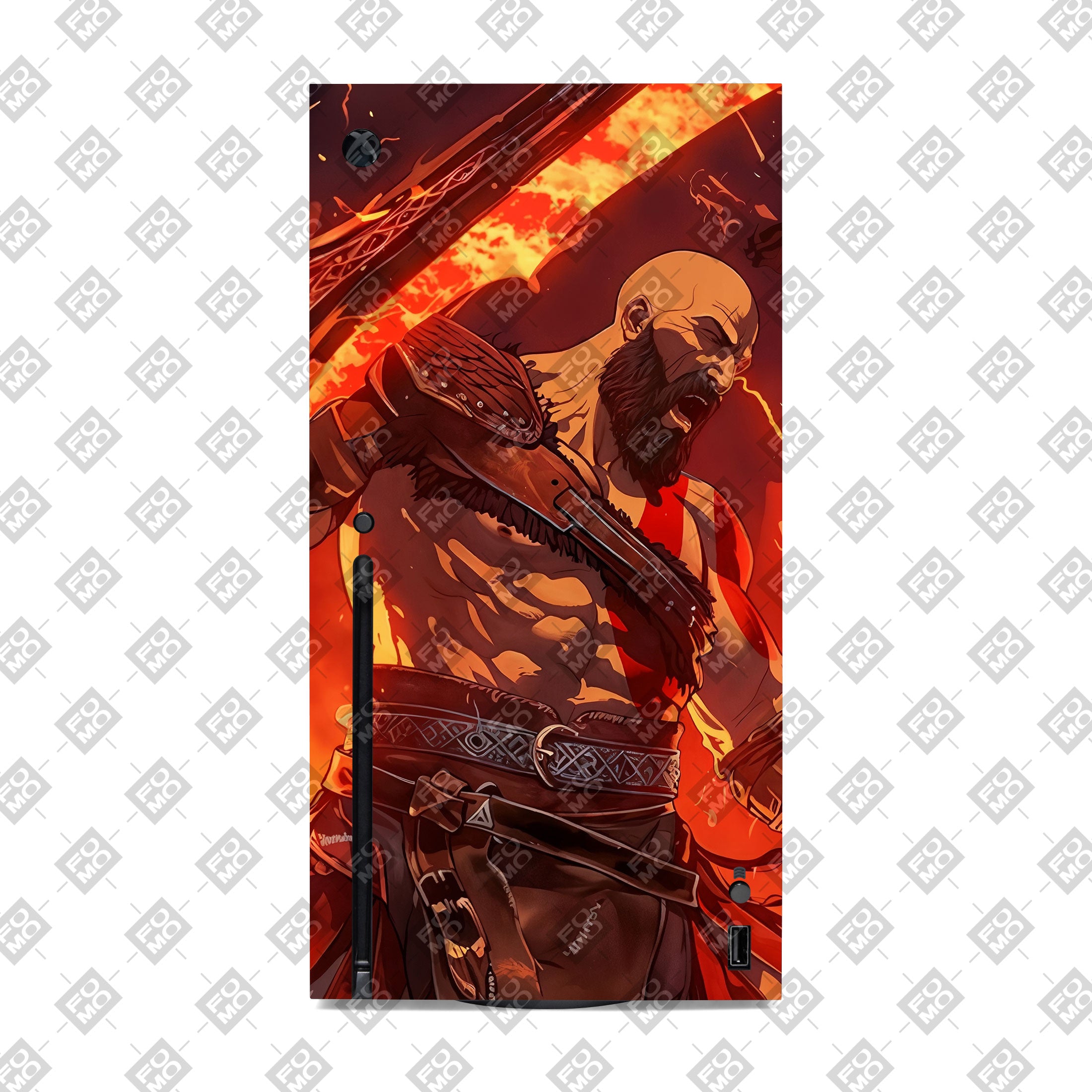 Blades of Chaos Fury Xbox Series X (2020) Skin