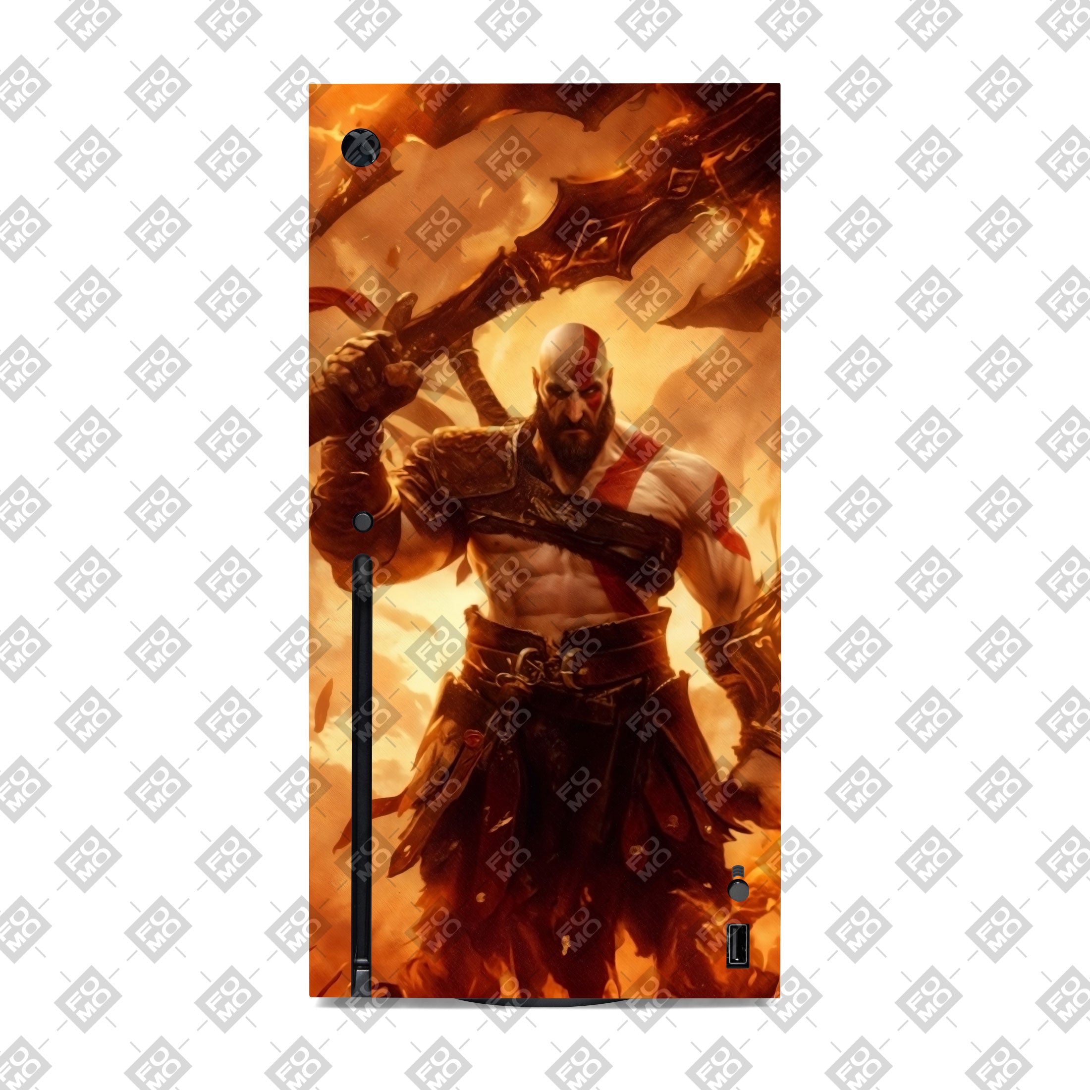 Kratos in Battle Xbox Series X (2020) Skin