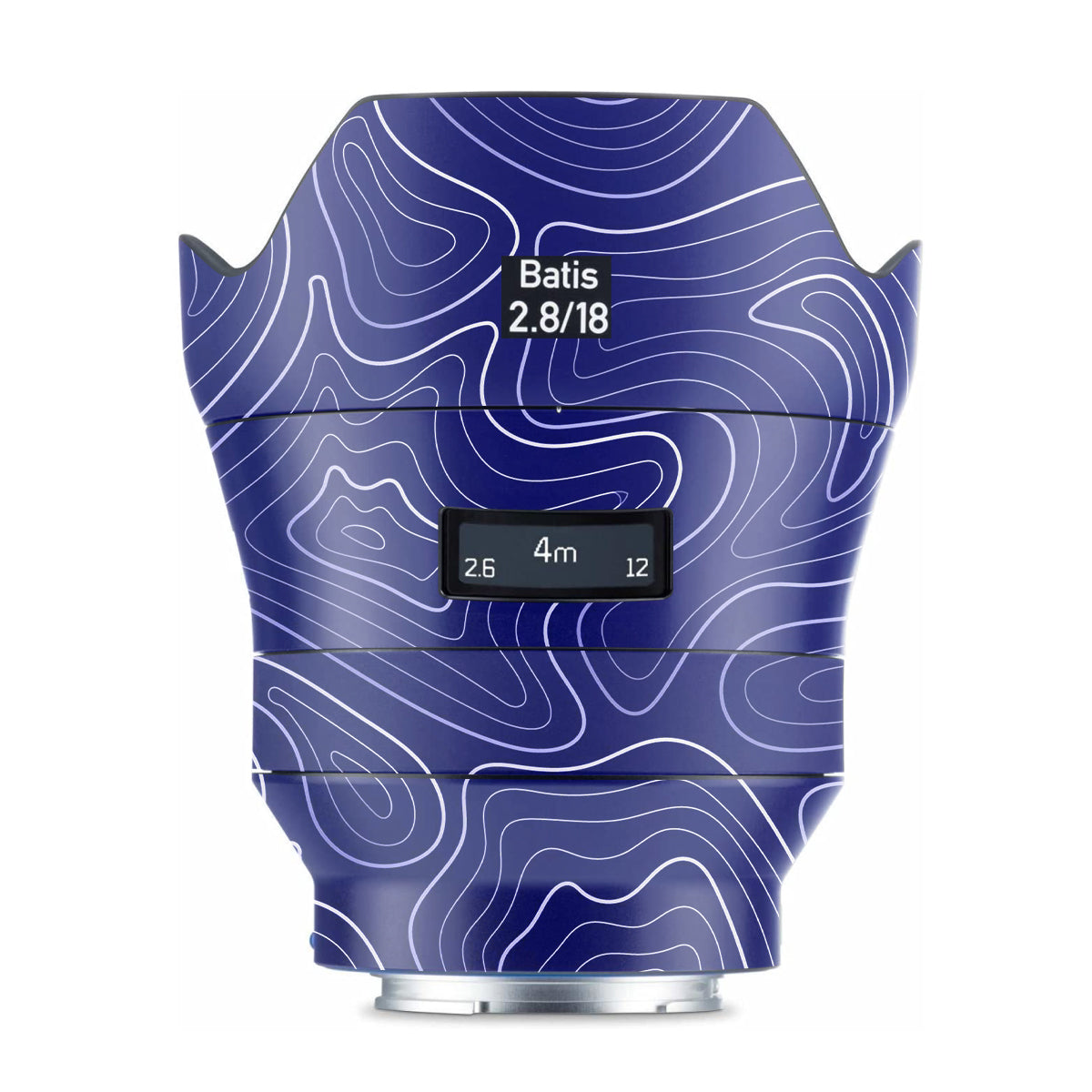 Deep Blue Contour Zeiss Batis 18mm F/2.8 Sony E Camera Lens Skin