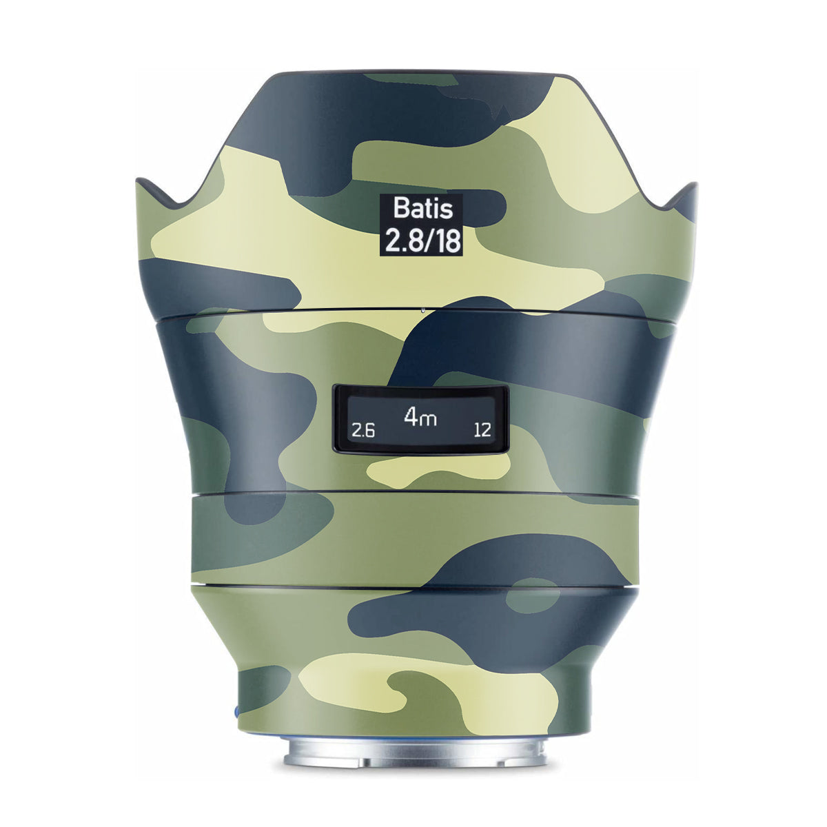 Forest Green Camo Zeiss Batis 18mm F/2.8 Sony E Camera Lens Skin