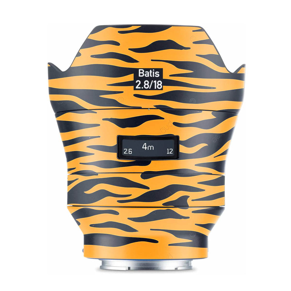 Savanna Tiger Stripes Zeiss Batis 18mm F/2.8 Sony E Camera Lens Skin