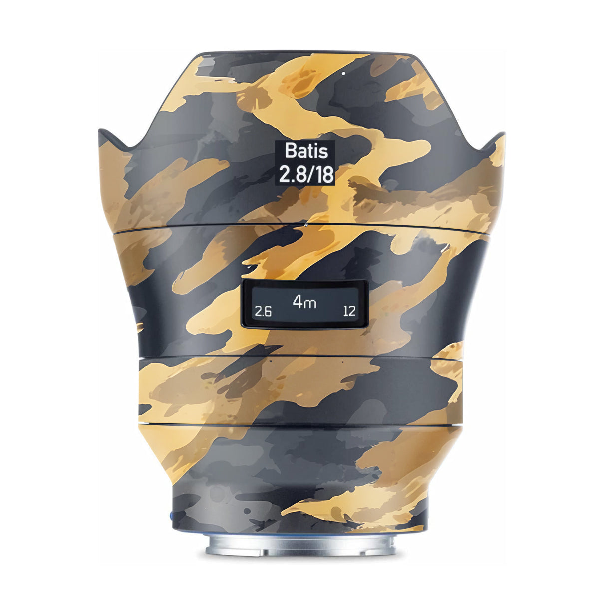 Camo Tiger Blend Zeiss Batis 18mm F/2.8 Sony E Camera Lens Skin