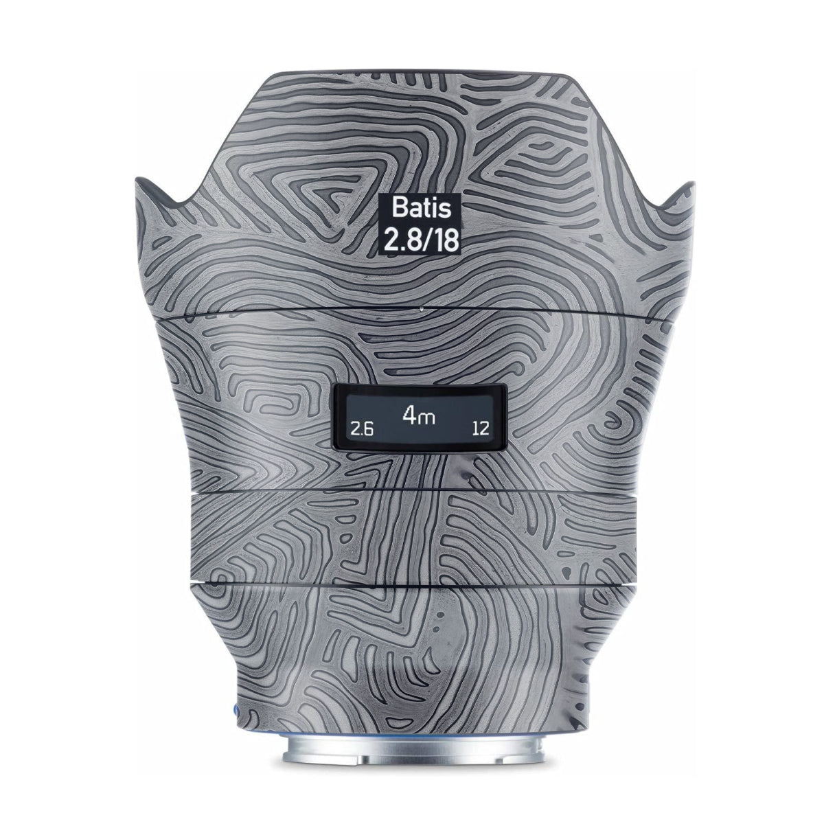 Monochrome Line Maze Zeiss Batis 18mm F/2.8 Sony E Camera Lens Skin