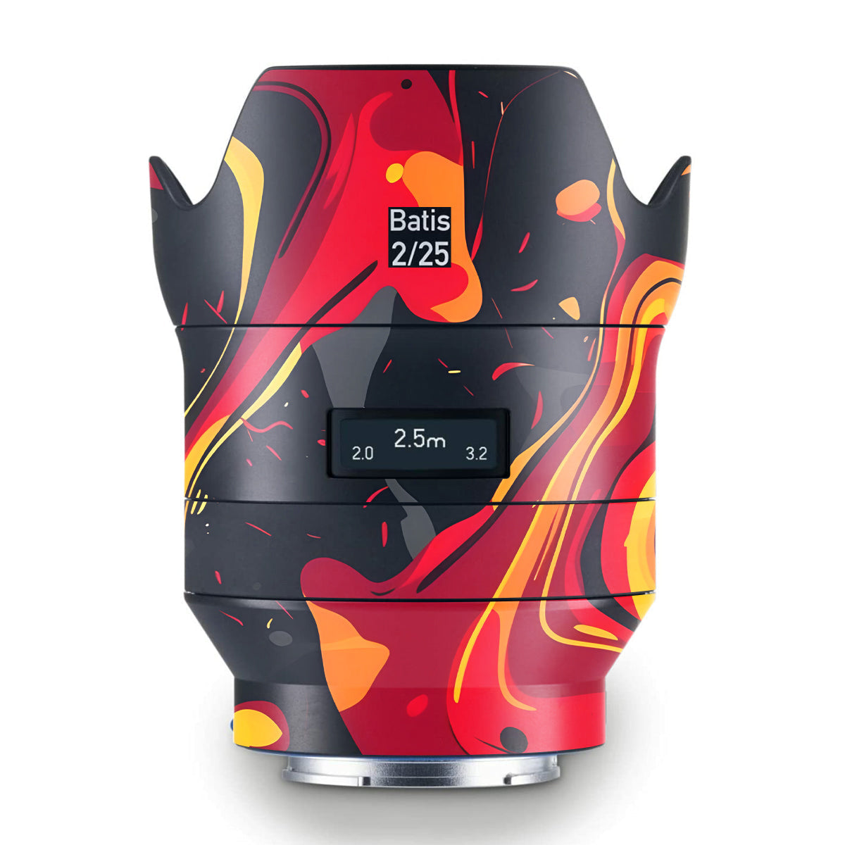 Lava Burst Zeiss Batis 25mm F/2 E-mount Camera Lens Skin
