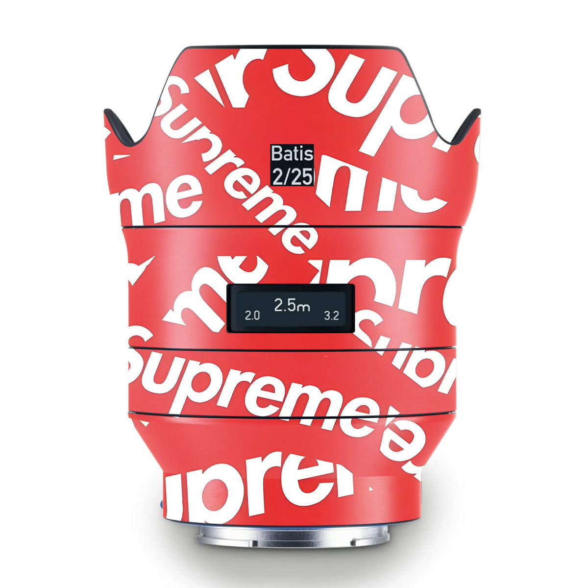 Supreme Red Zeiss Batis 25mm F/2 E-mount Camera Lens Skin