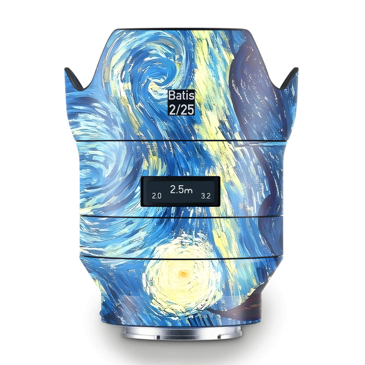 Starry Night Art Zeiss Batis 25mm F/2 E-mount Camera Lens Skin