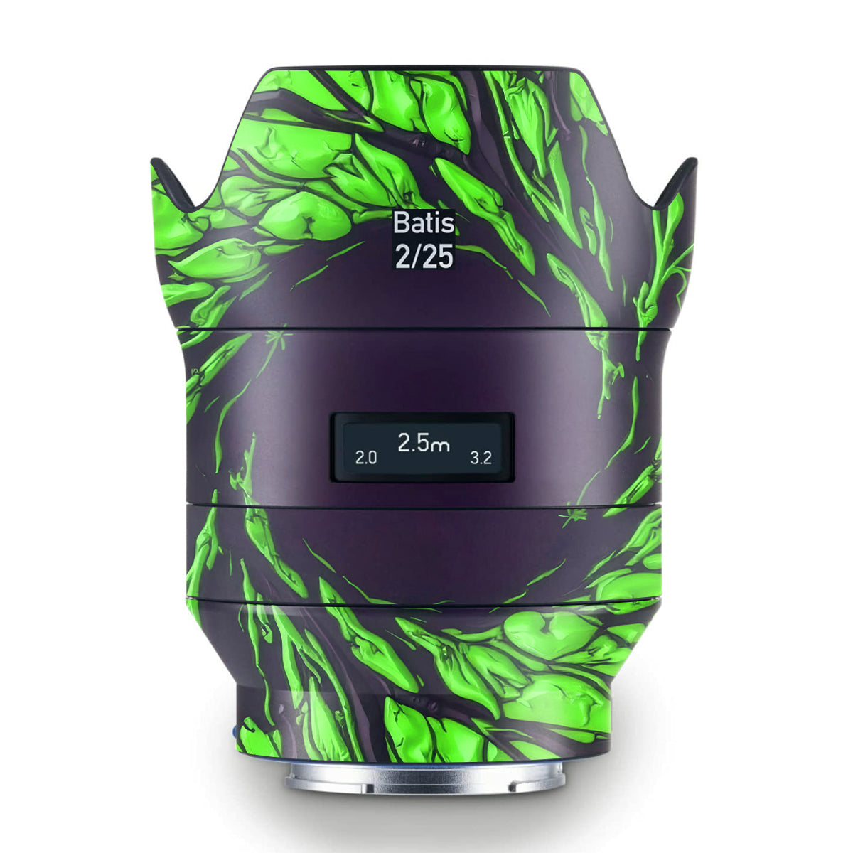 Venom Green Zeiss Batis 25mm F/2 E-mount Camera Lens Skin