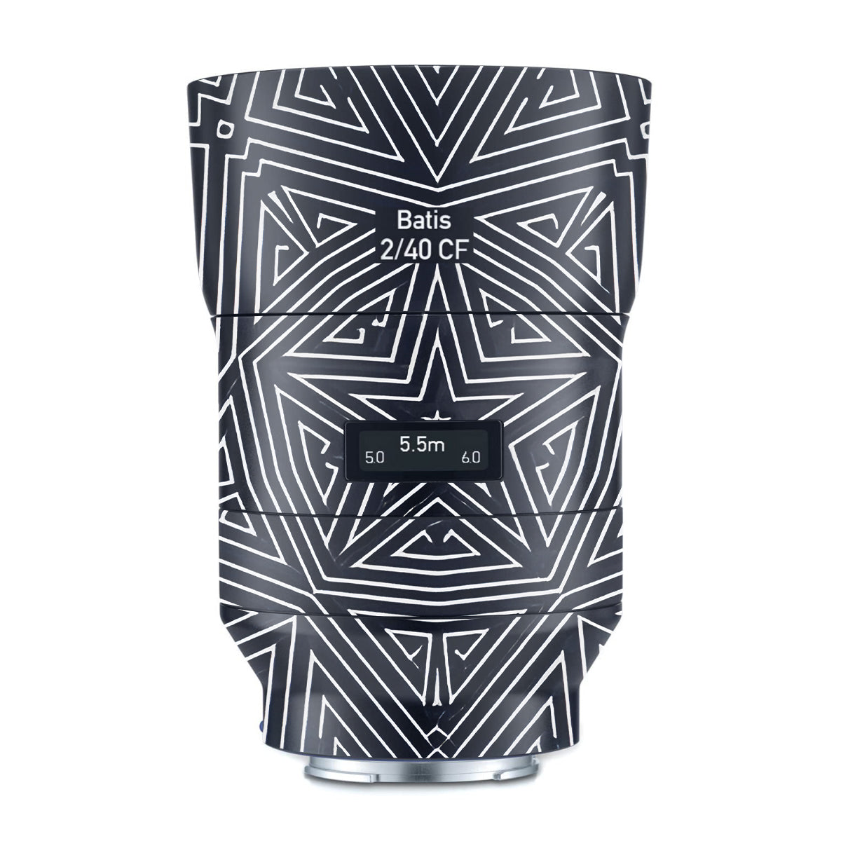 Geometric Pattern Zeiss Batis 40mm F/2 CF E-mount Camera Lens Skin