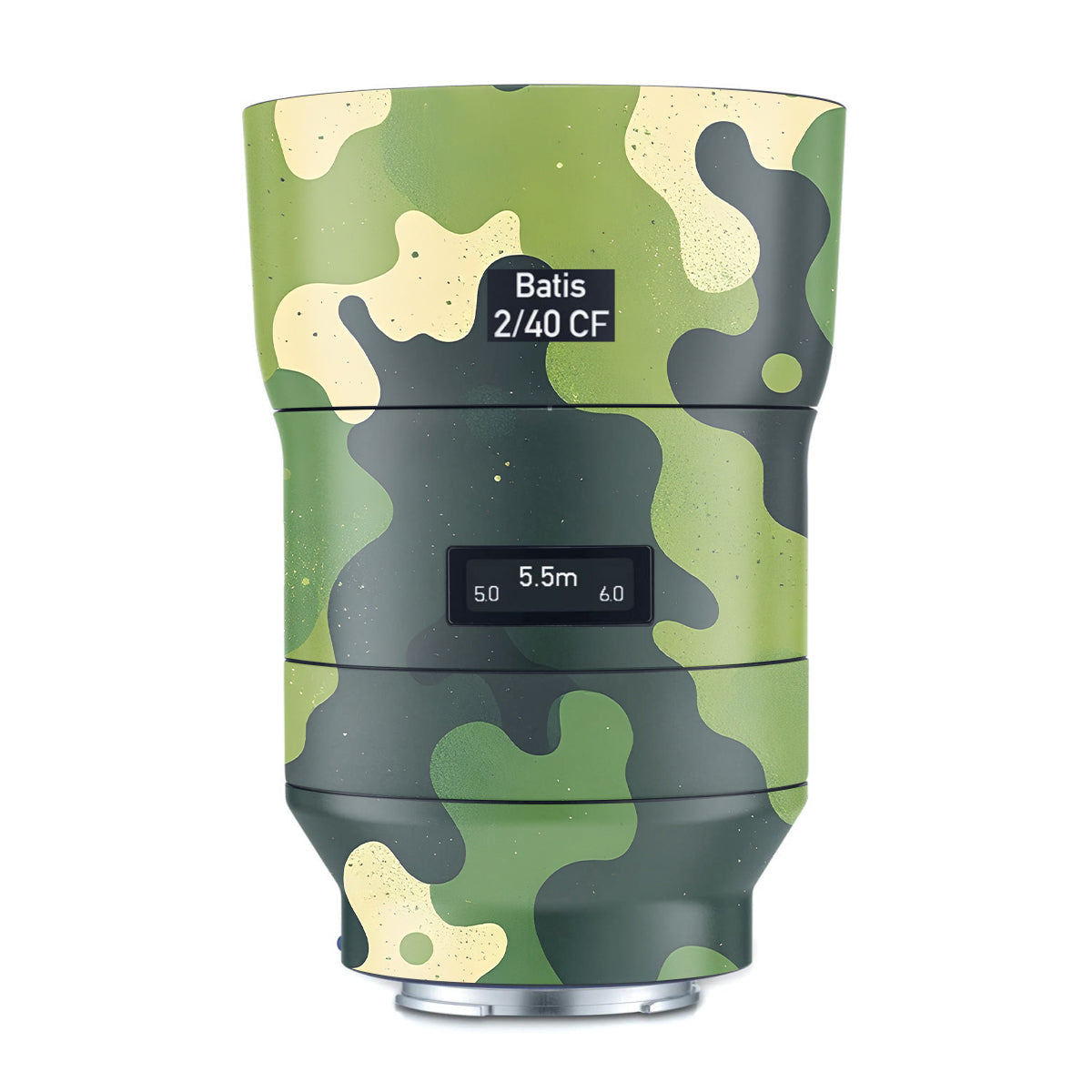 Camouflage Pattern Zeiss Batis 40mm F/2 CF E-mount Camera Lens Skin