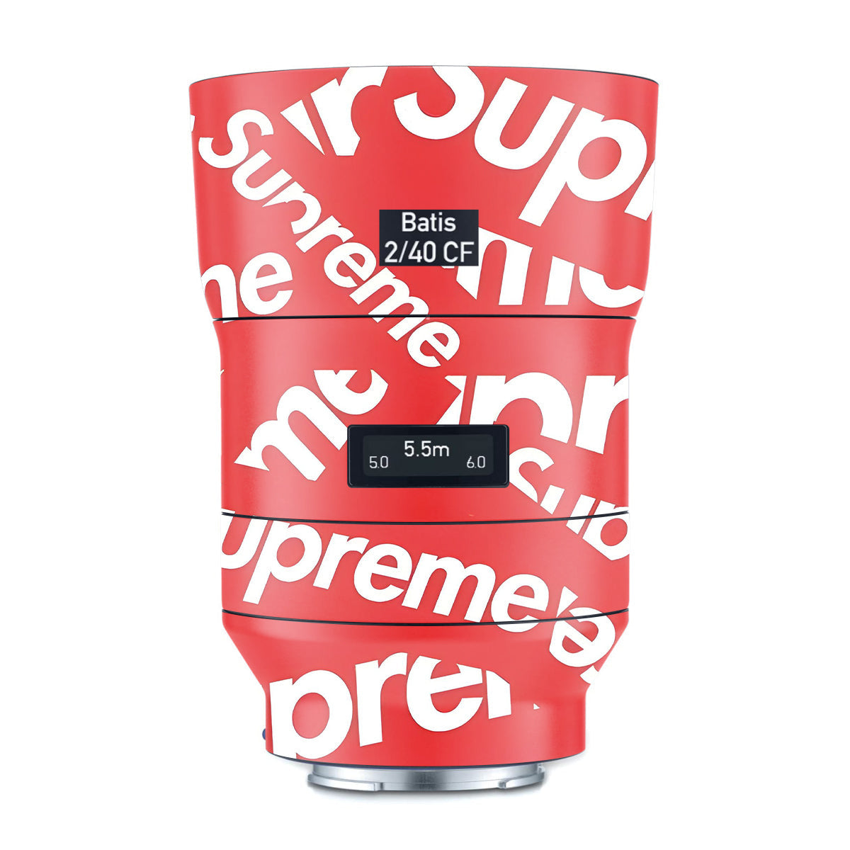 Supreme Red Zeiss Batis 40mm F/2 CF E-mount Camera Lens Skin