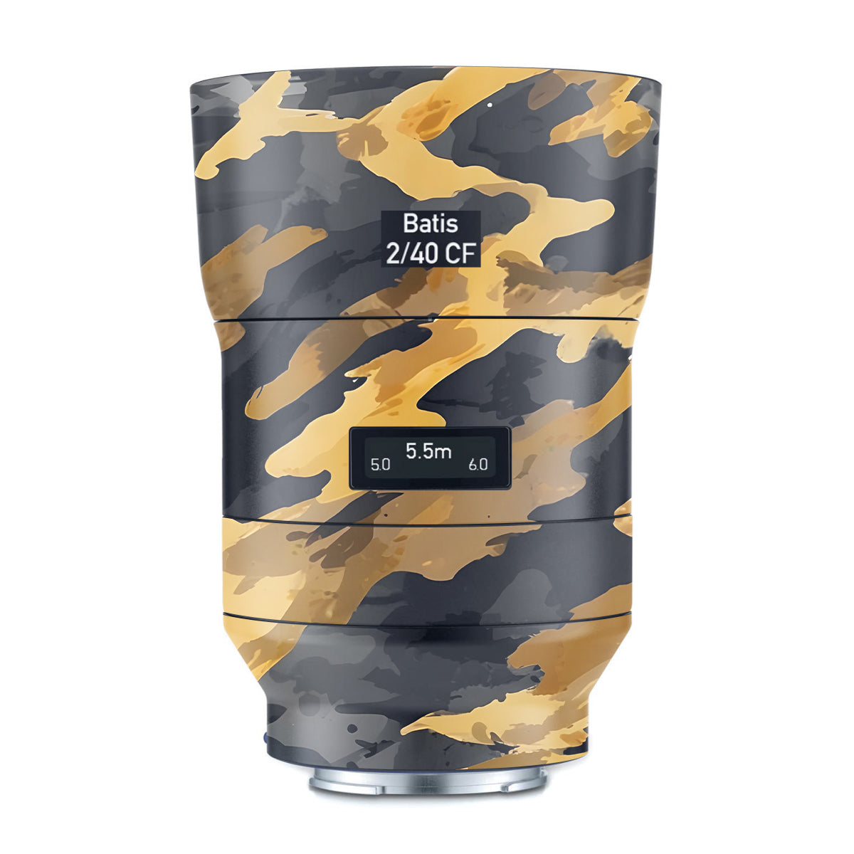 Camo Tiger Blend Zeiss Batis 40mm F/2 CF E-mount Camera Lens Skin