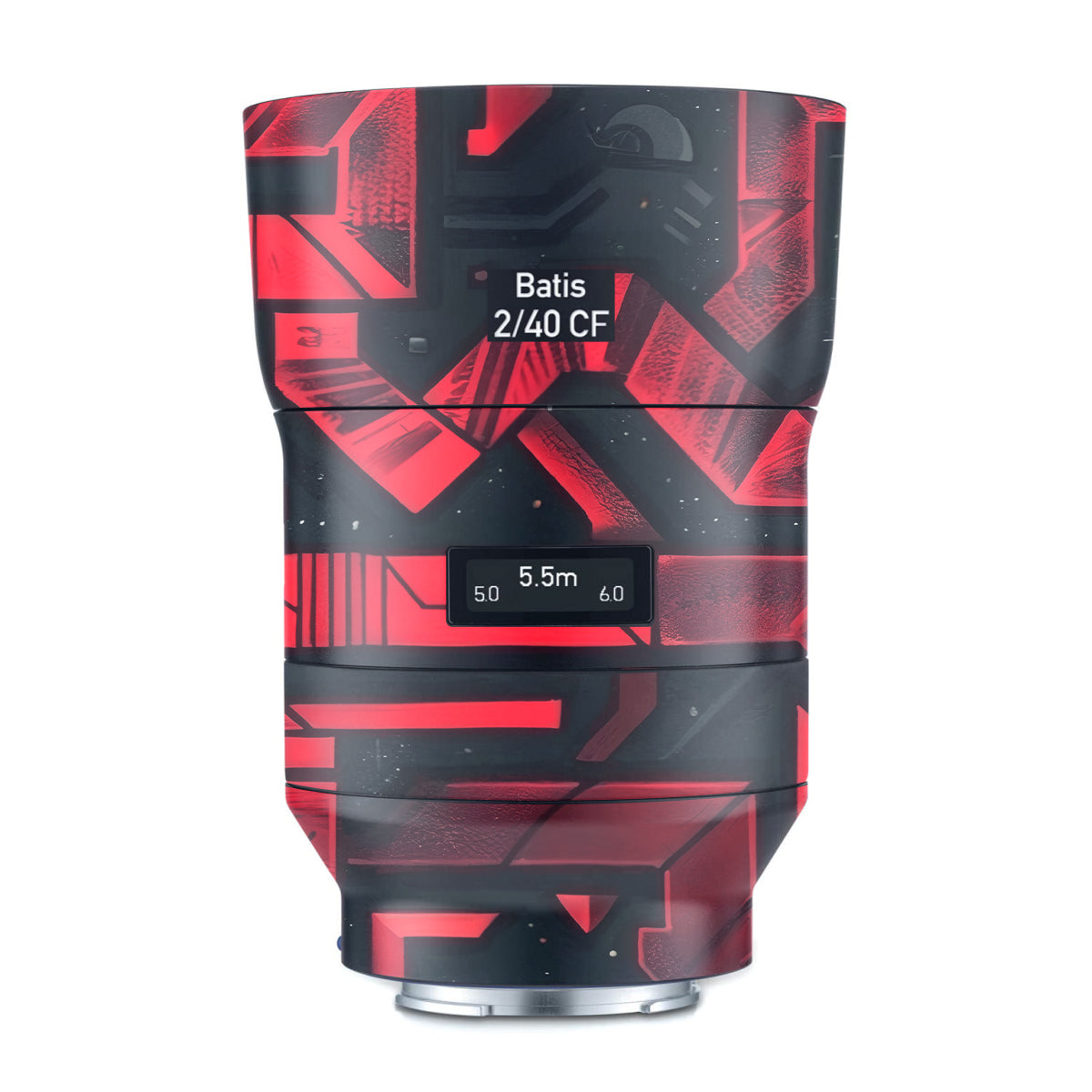 Cyber Maze Circuit Zeiss Batis 40mm F/2 CF E-mount Camera Lens Skin