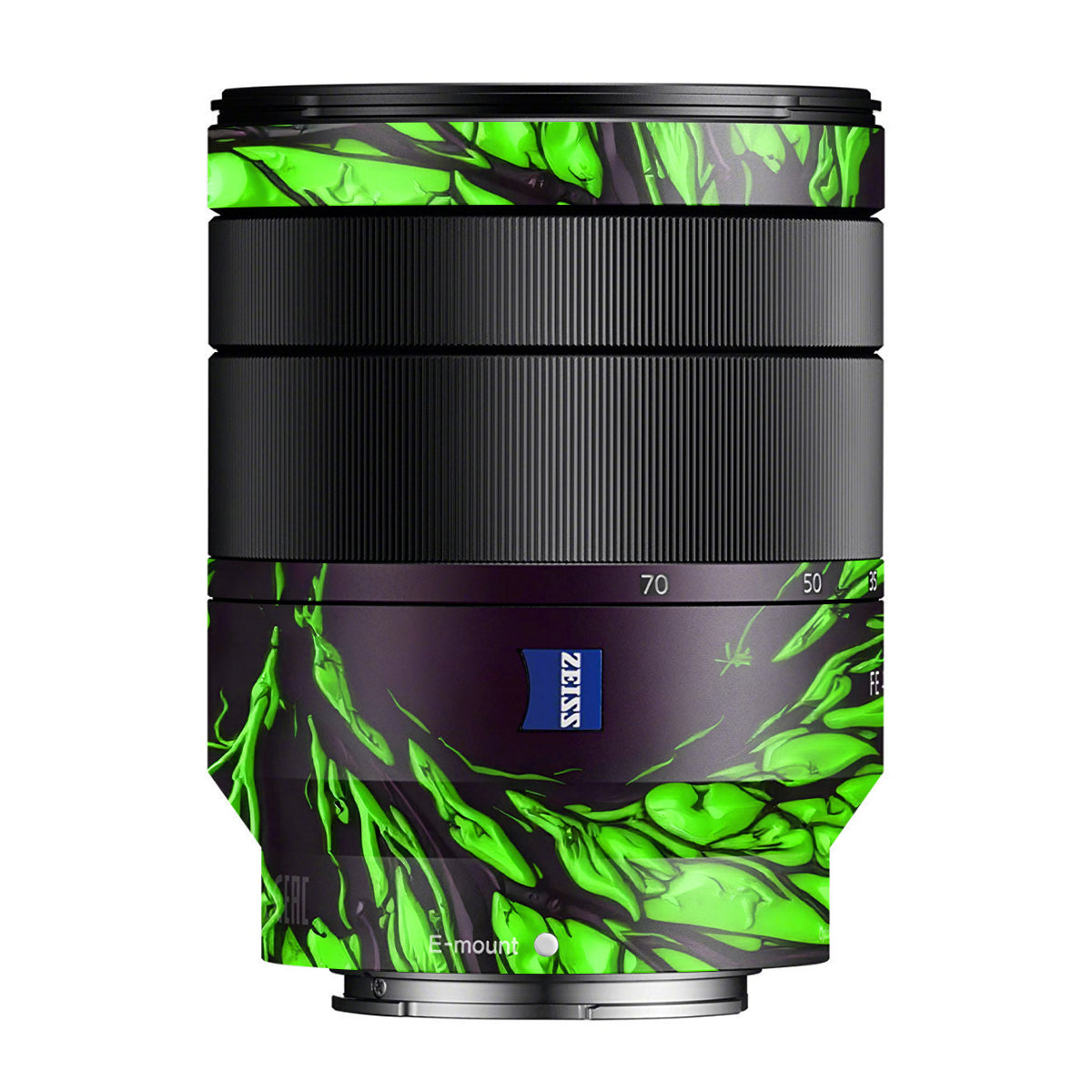 Venom Green Zeiss Vario-Tessar FE 24-70mm F/4 ZA OSS Sony E Camera Lens Skin