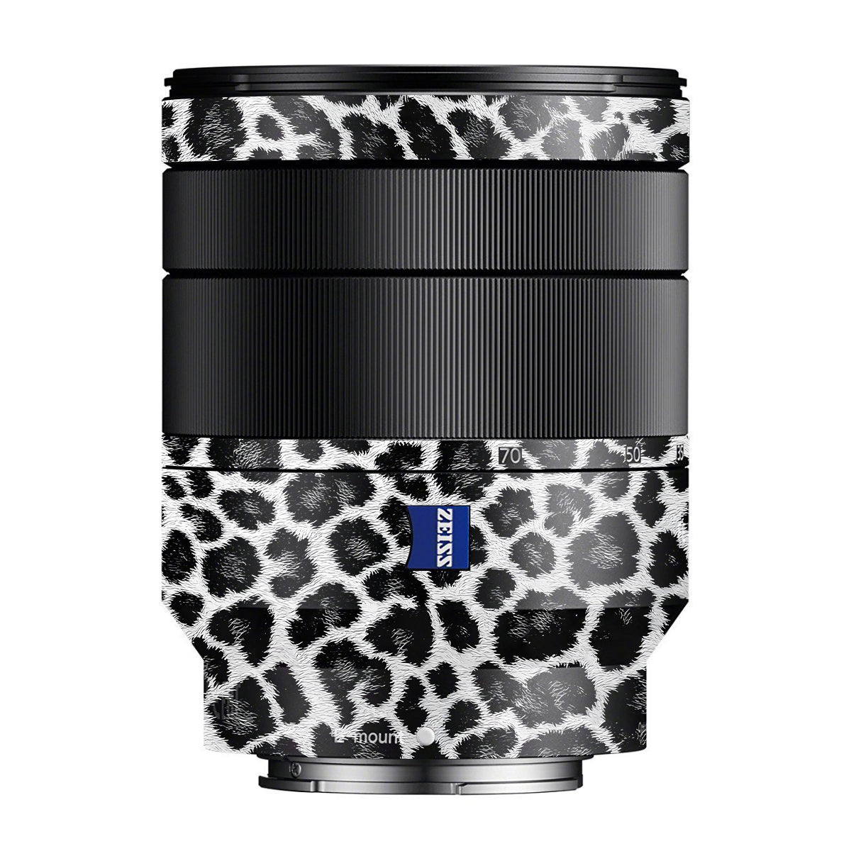 Snow Leopard Spots Zeiss Vario-Tessar FE 24-70mm F/4 ZA OSS Sony E Camera Lens Skin