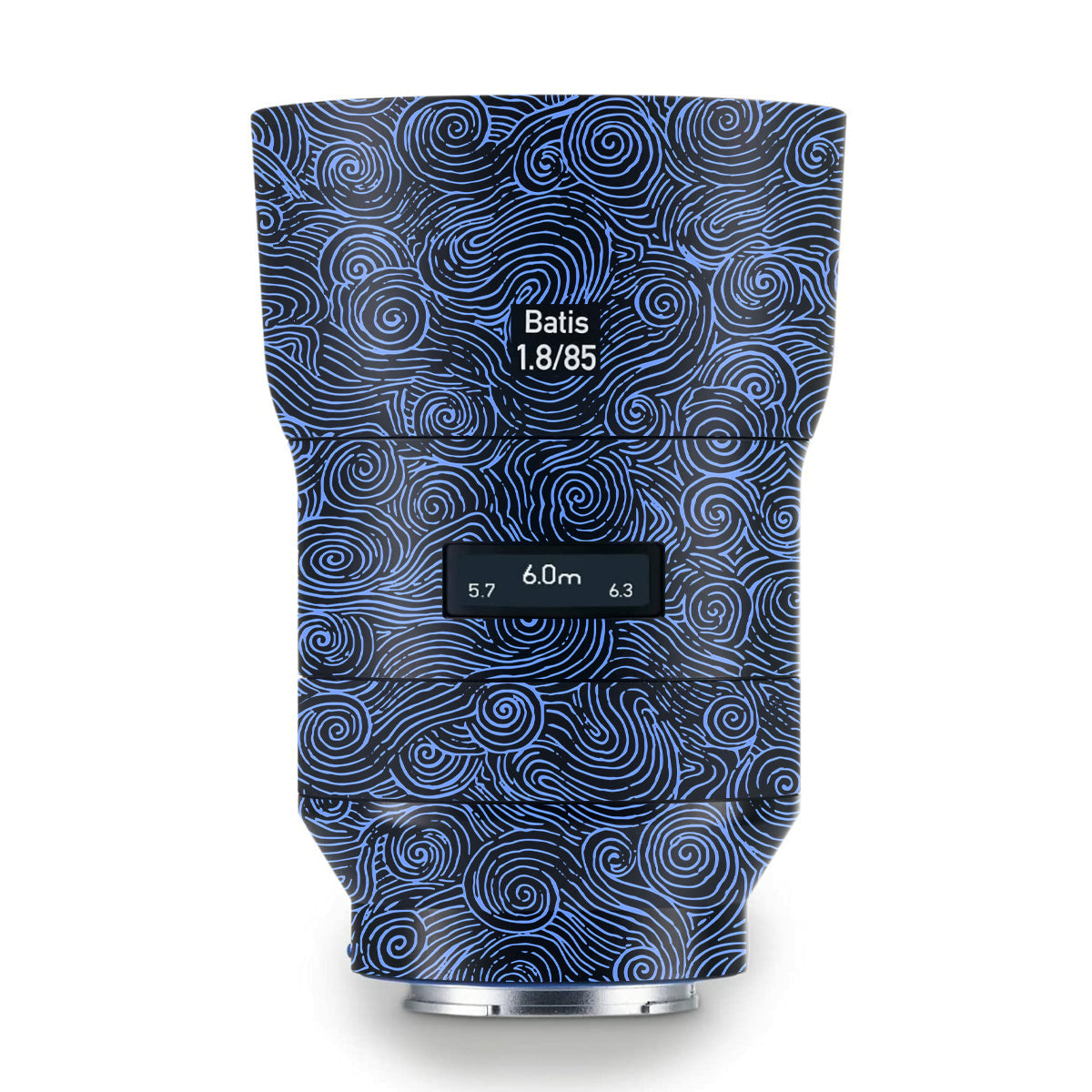 Blue Spirals Zeiss Batis 85mm F/1.8 Camera Lens Skin