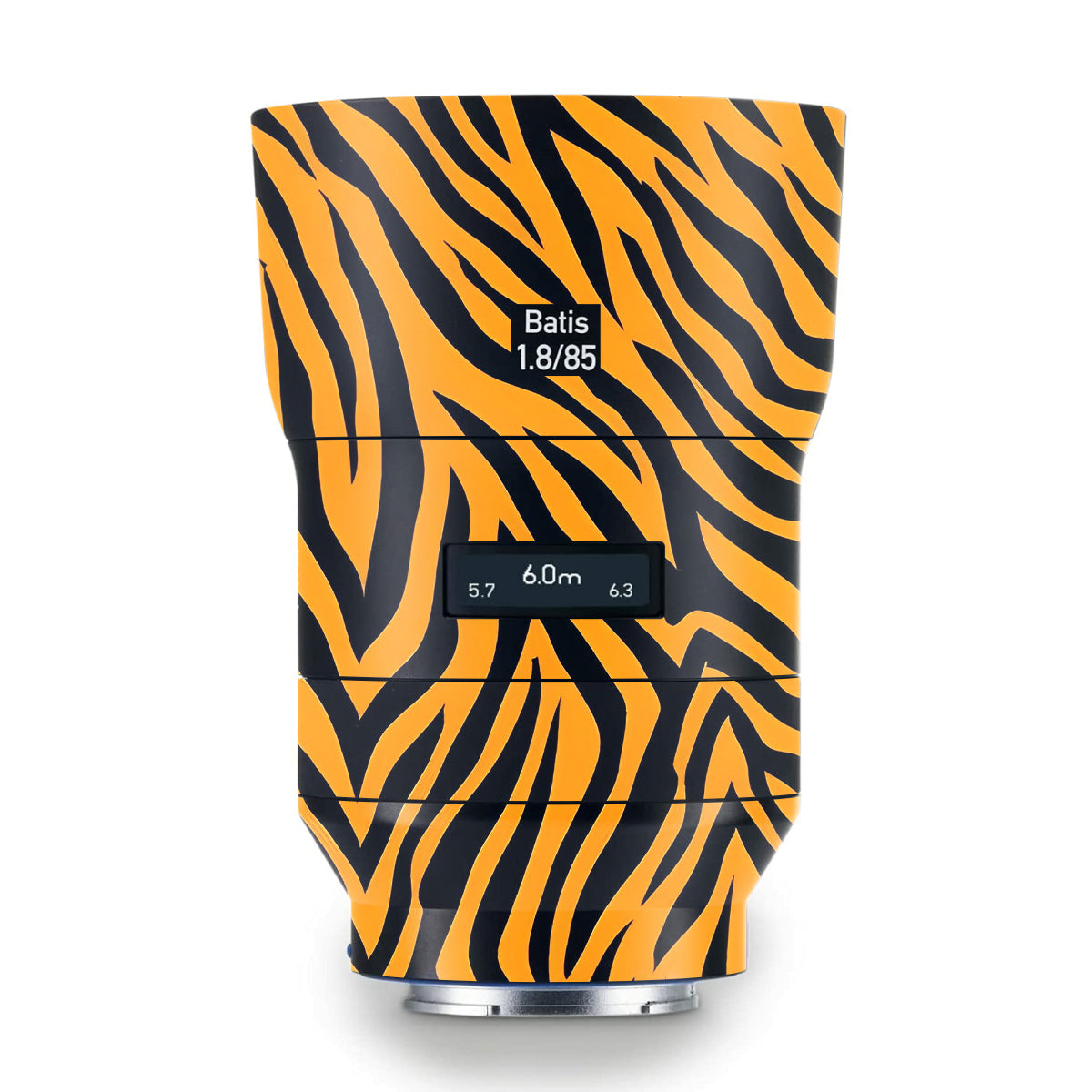 Zebra Gold Pattern Zeiss Batis 85mm F/1.8 Camera Lens Skin