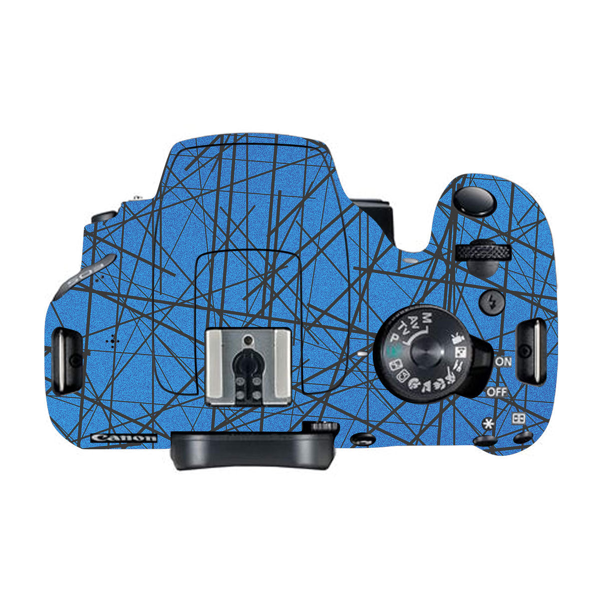 Textured Golden Web Canon EOS 200D Camera Skin
