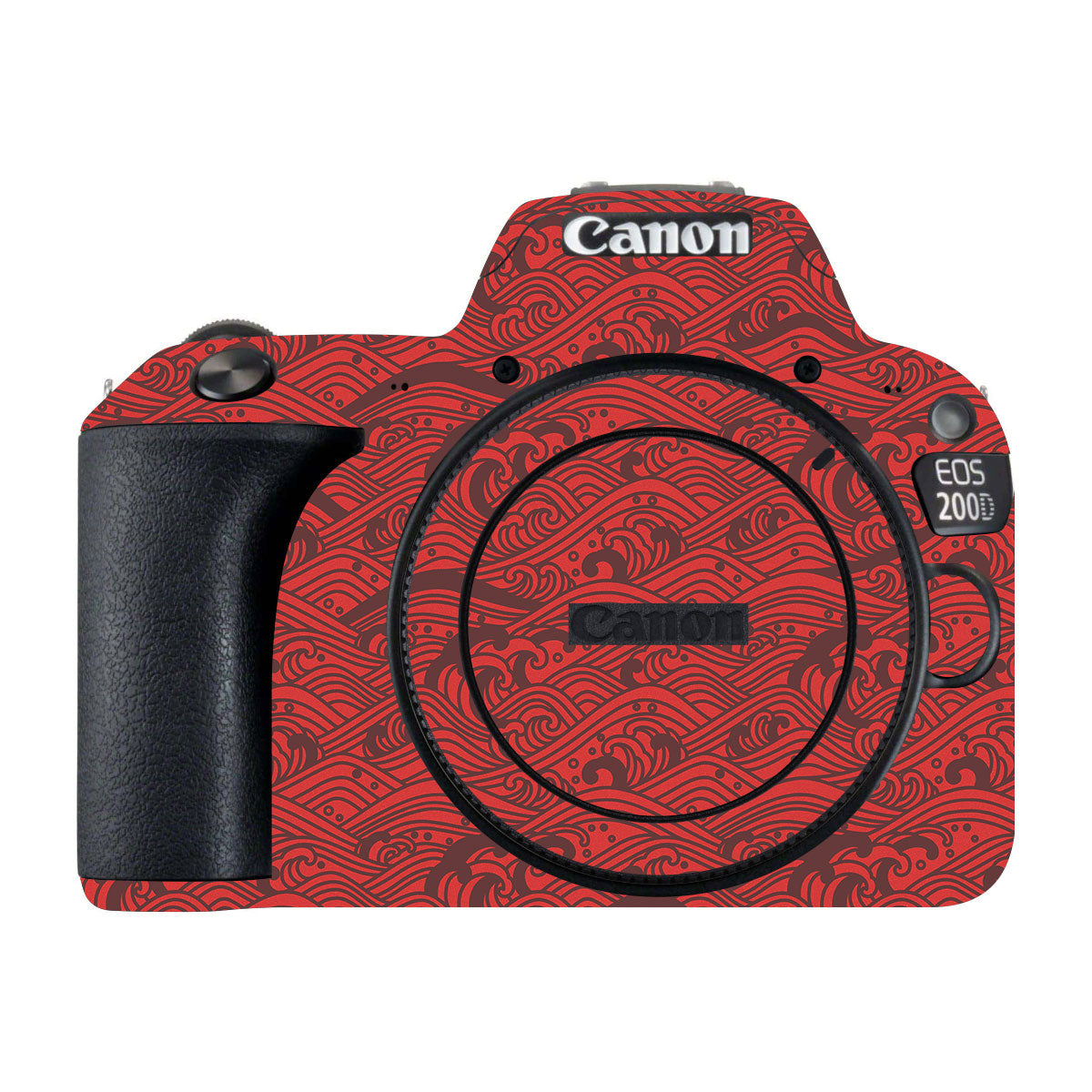 Textured Golden Tide Canon EOS 200D Camera Skin
