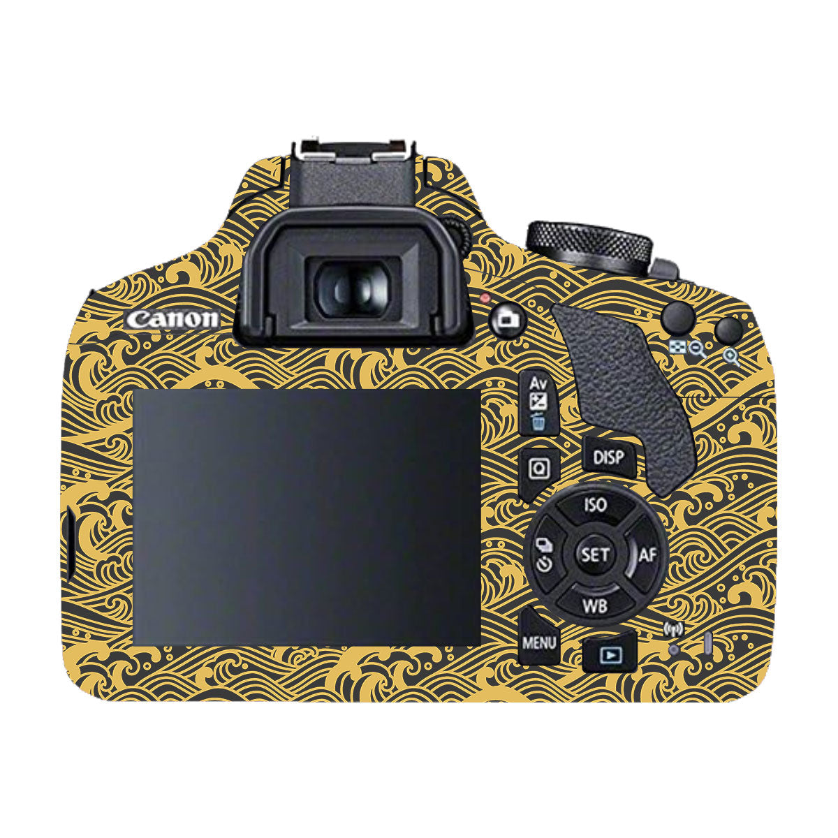 Textured Frost Wave Canon EOS 200D Camera Skin