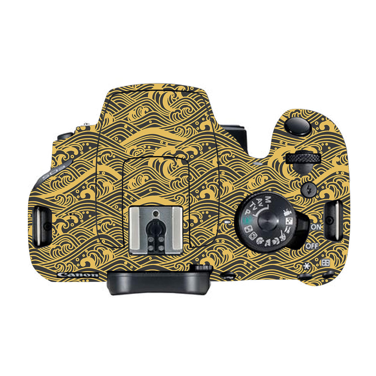 Textured Frost Wave Canon EOS 200D Camera Skin