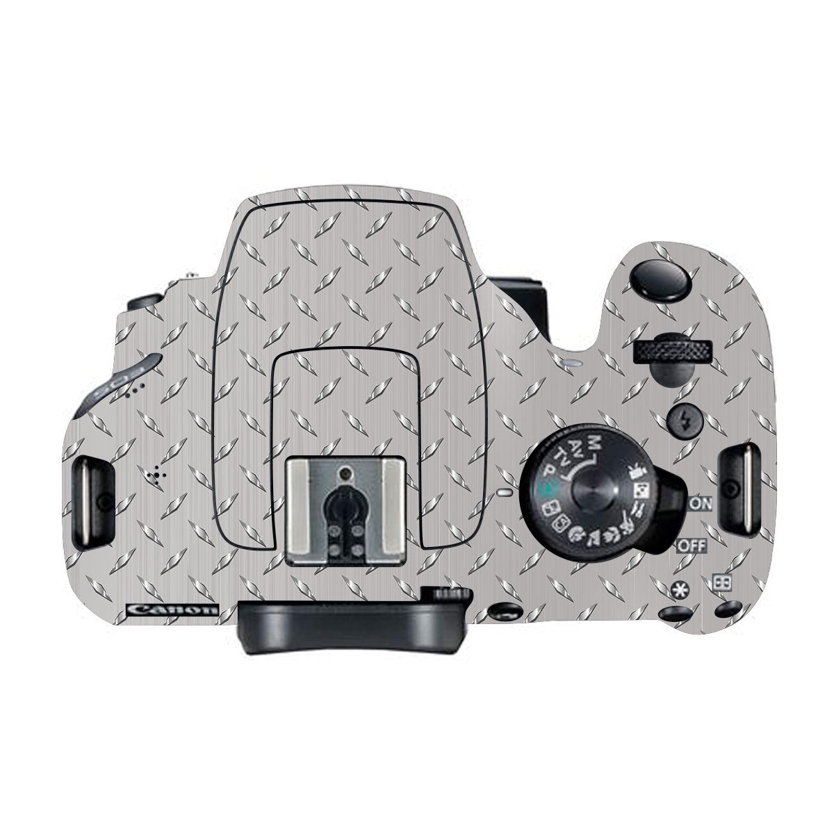 Textured Rust Forge Canon EOS 200D Camera Skin