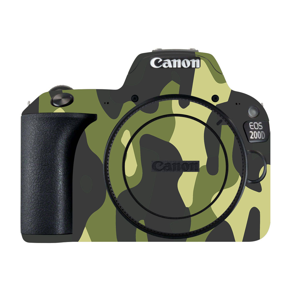 Forest Green Camo Canon EOS 200D Camera Skins