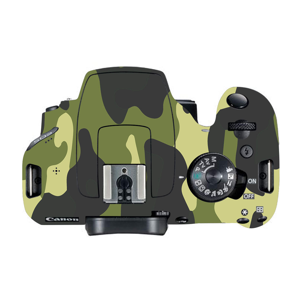 Forest Green Camo Canon EOS 200D Camera Skins
