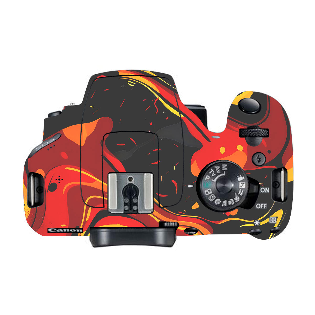 Lava Burst Canon EOS 200D Camera Skins