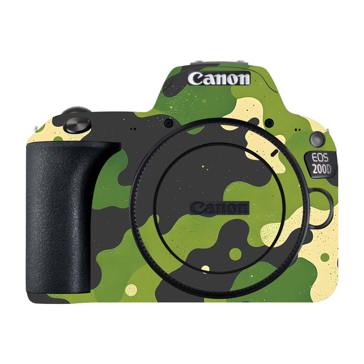 Camouflage Pattern Canon EOS 200D Camera Skins