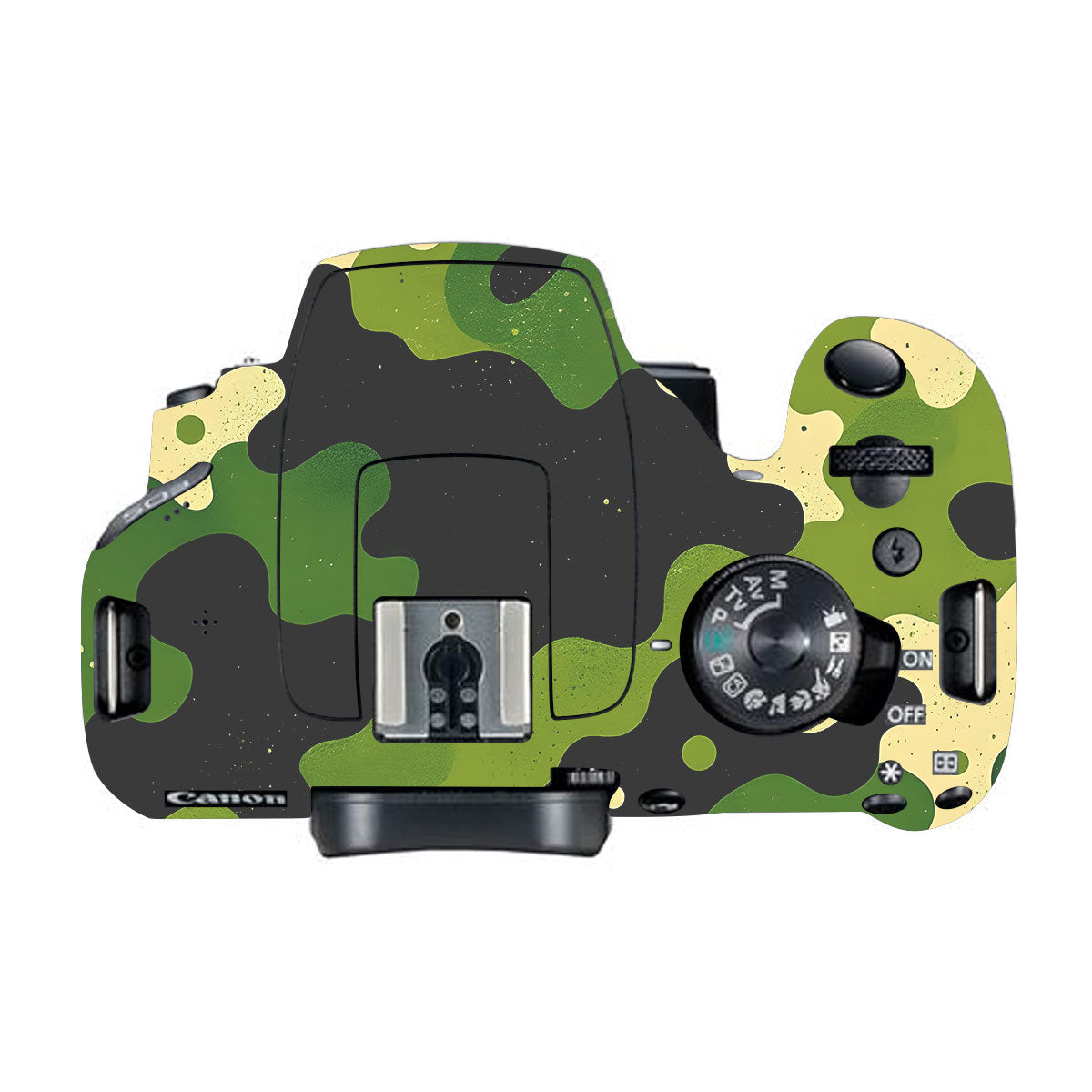 Camouflage Pattern Canon EOS 200D Camera Skins