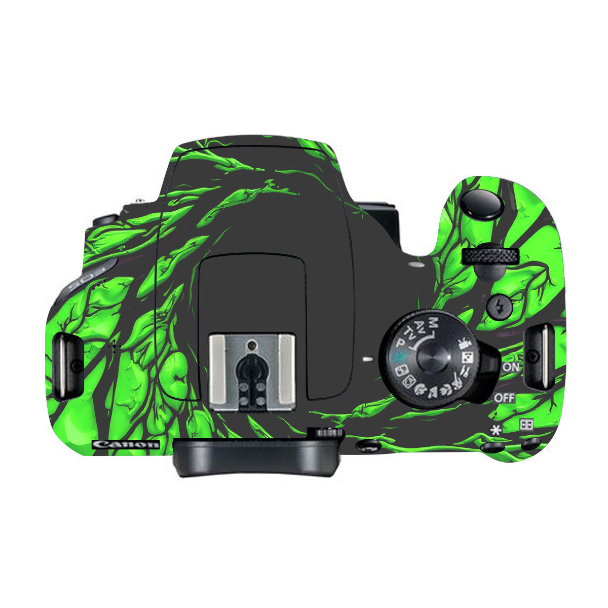 Venom Green Canon EOS 200D Camera Skins