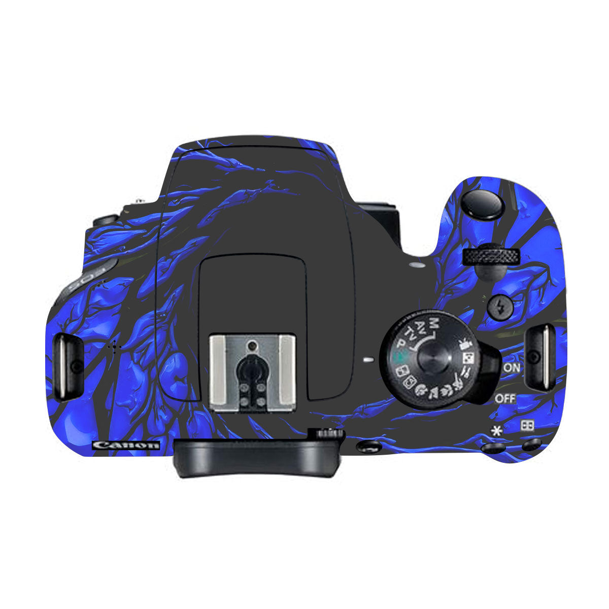 Venom Blue Canon EOS 200D Camera Skins