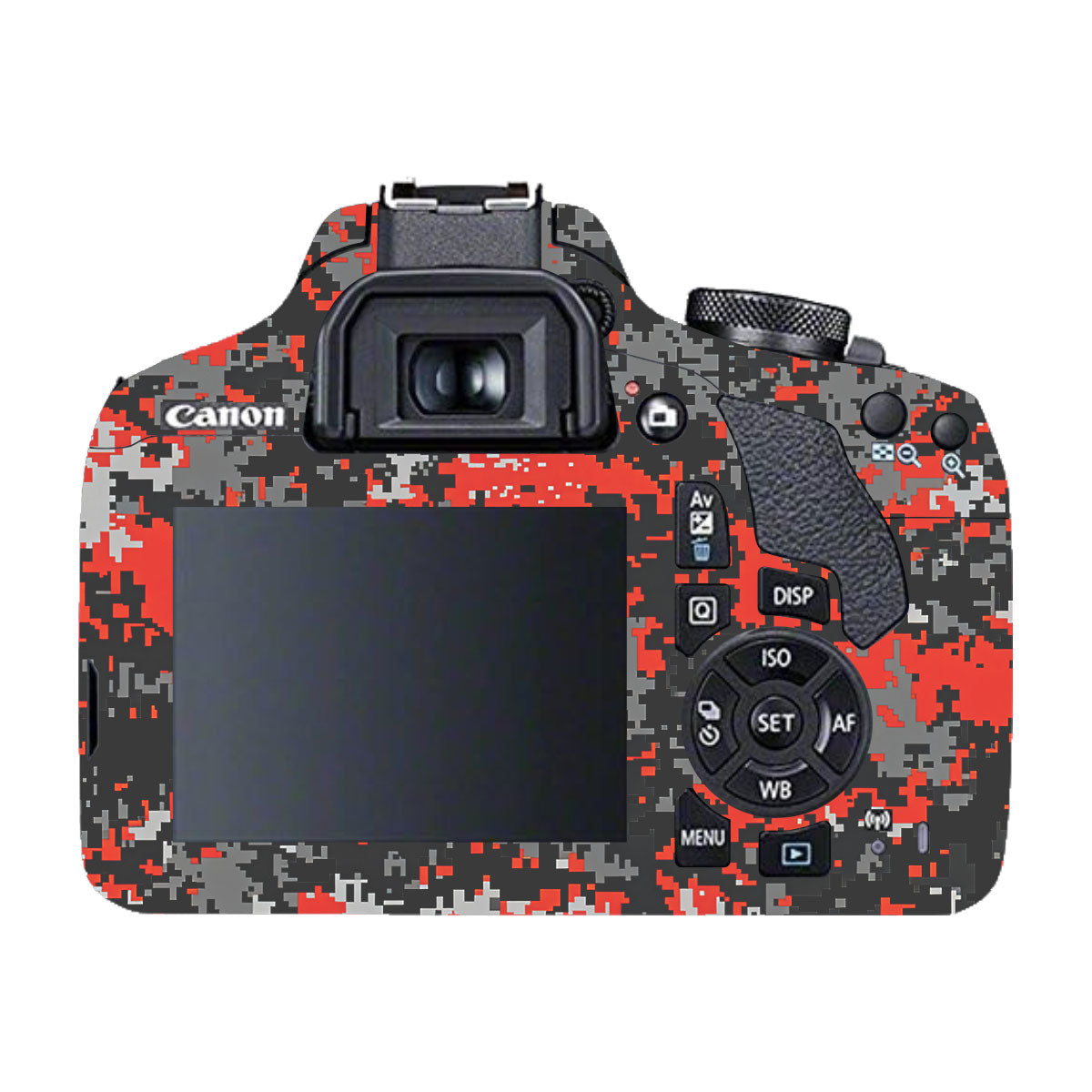 Inferno Pixel Canon EOS 200D Camera Skins