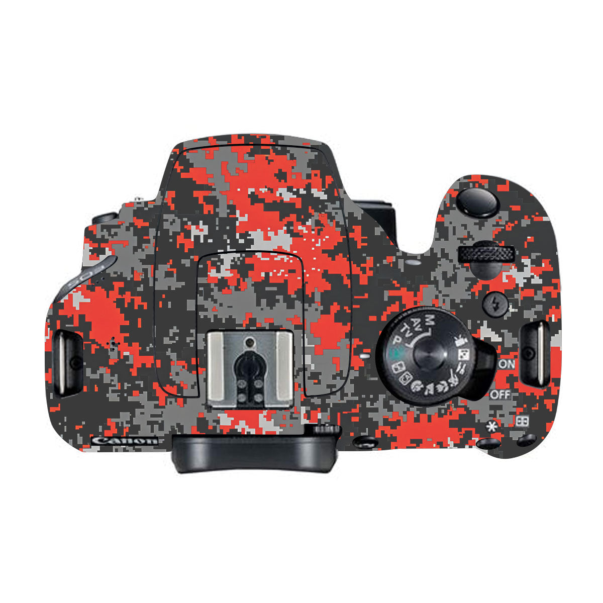 Inferno Pixel Canon EOS 200D Camera Skins