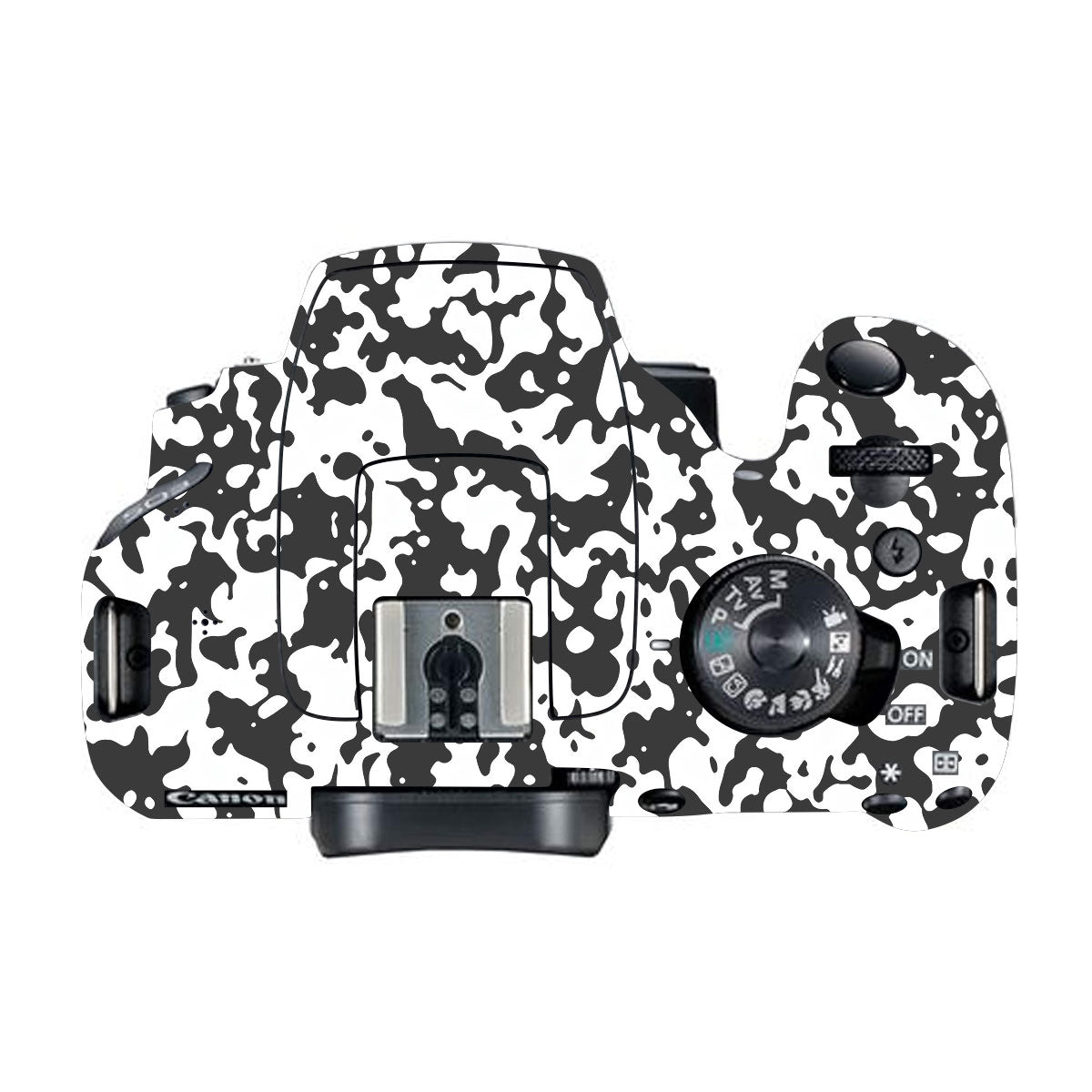 Snow Camo Canon EOS 200D Camera Skins