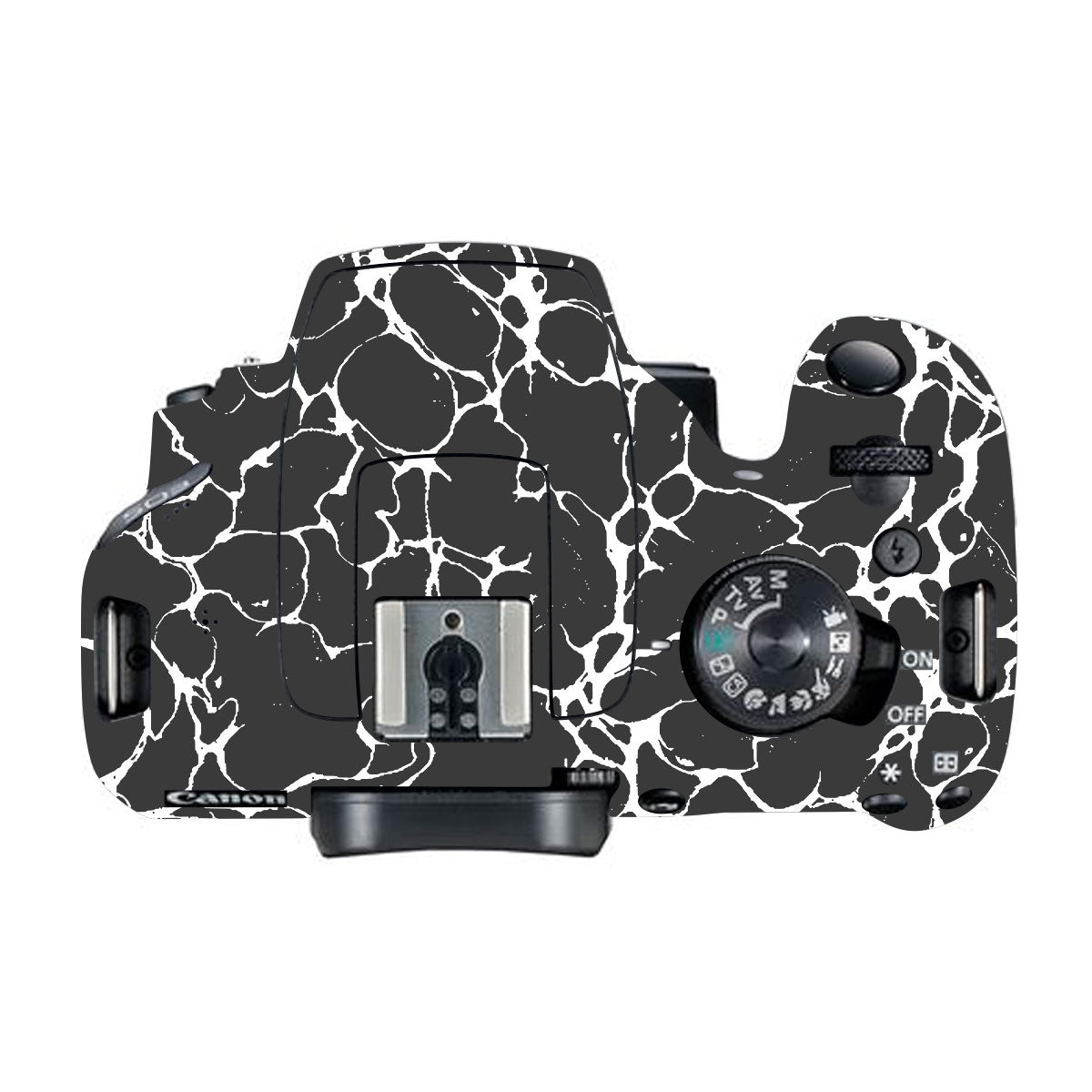 White Web Canon EOS 200D Camera Skins