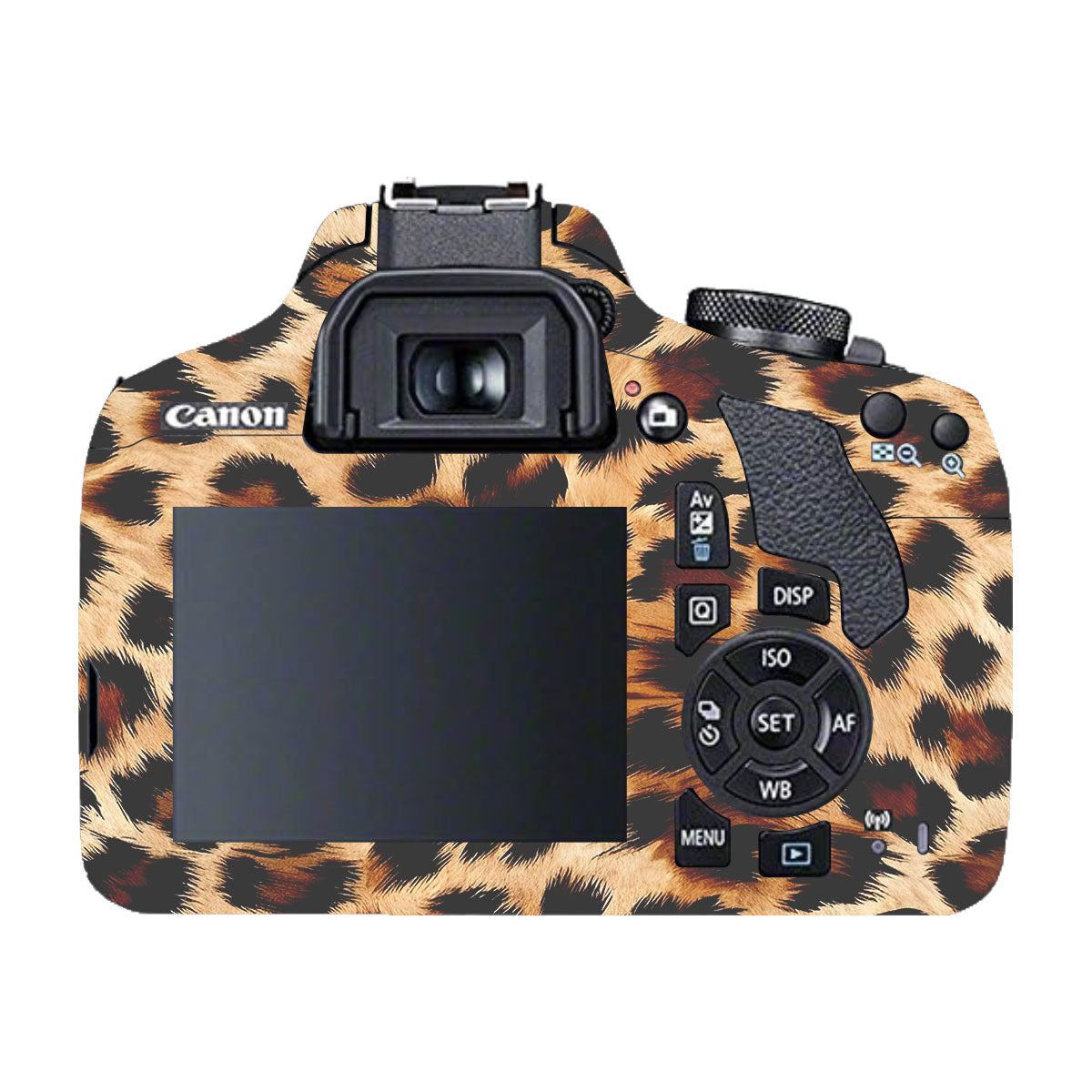 Classic Leopard Spots Canon EOS 200D Camera Skins