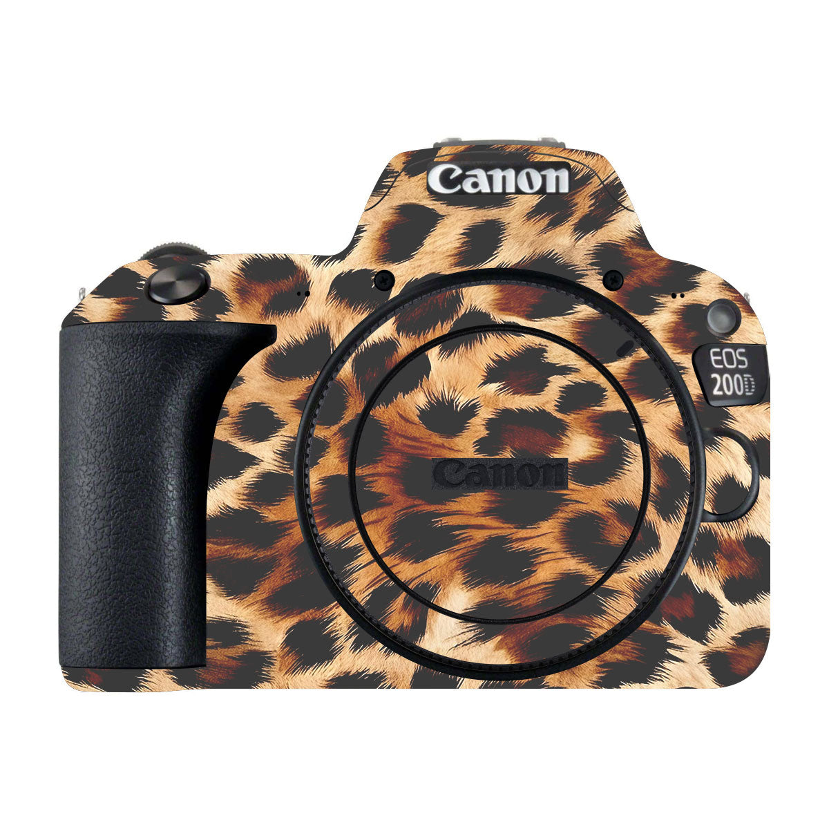 Classic Leopard Spots Canon EOS 200D Camera Skins