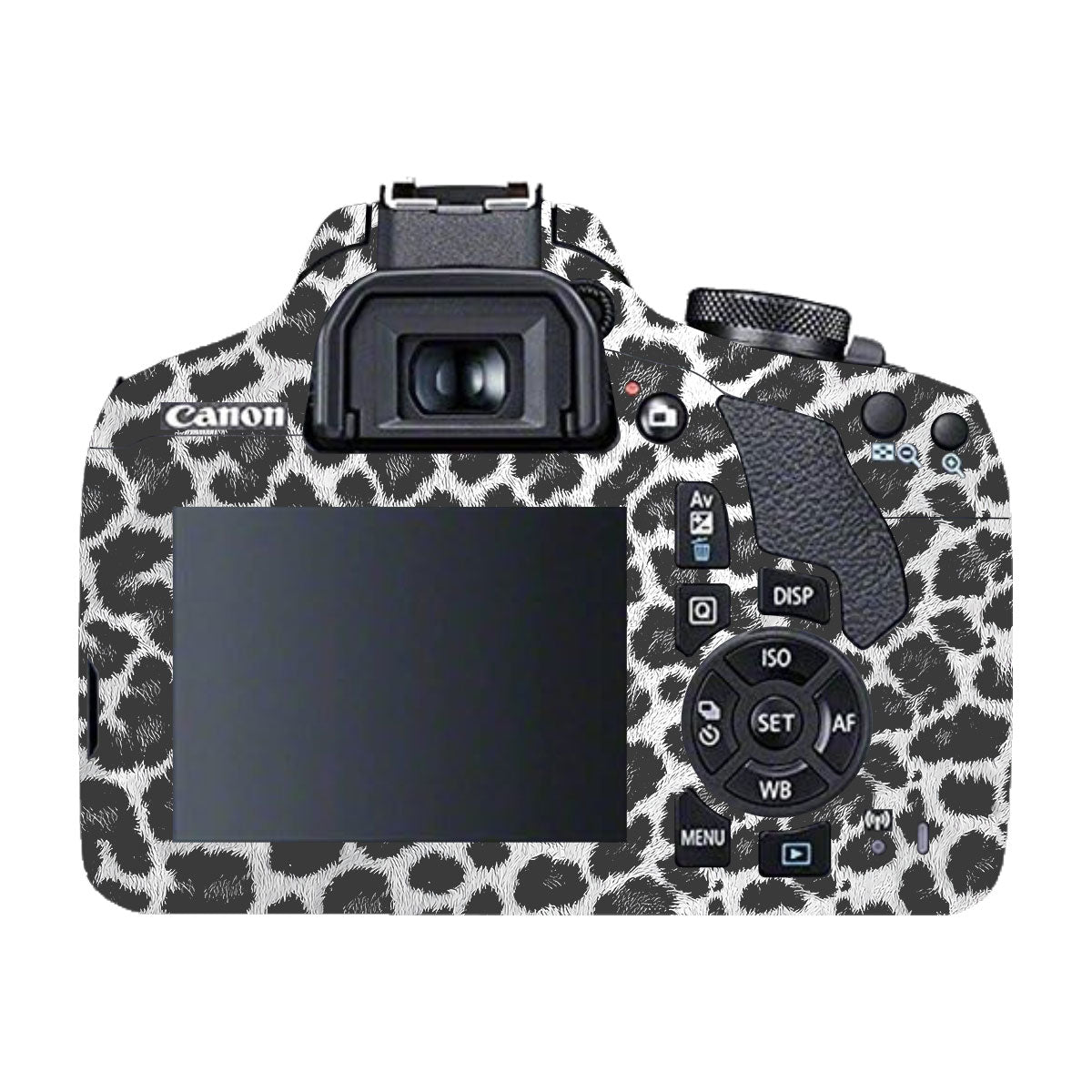 Snow Leopard Spots Canon EOS 200D Camera Skins