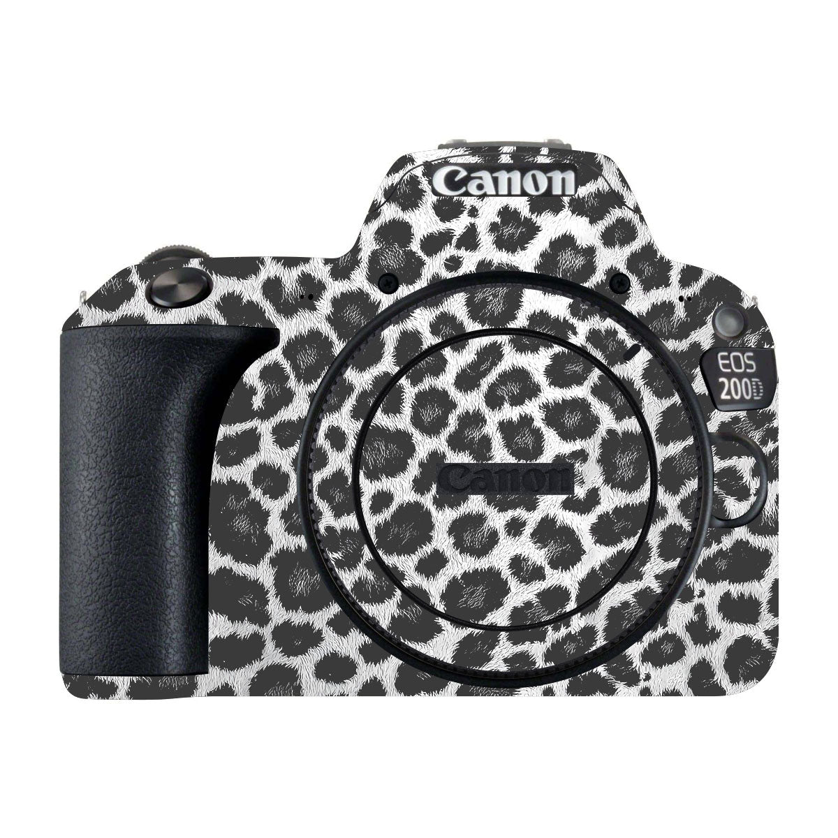 Snow Leopard Spots Canon EOS 200D Camera Skins
