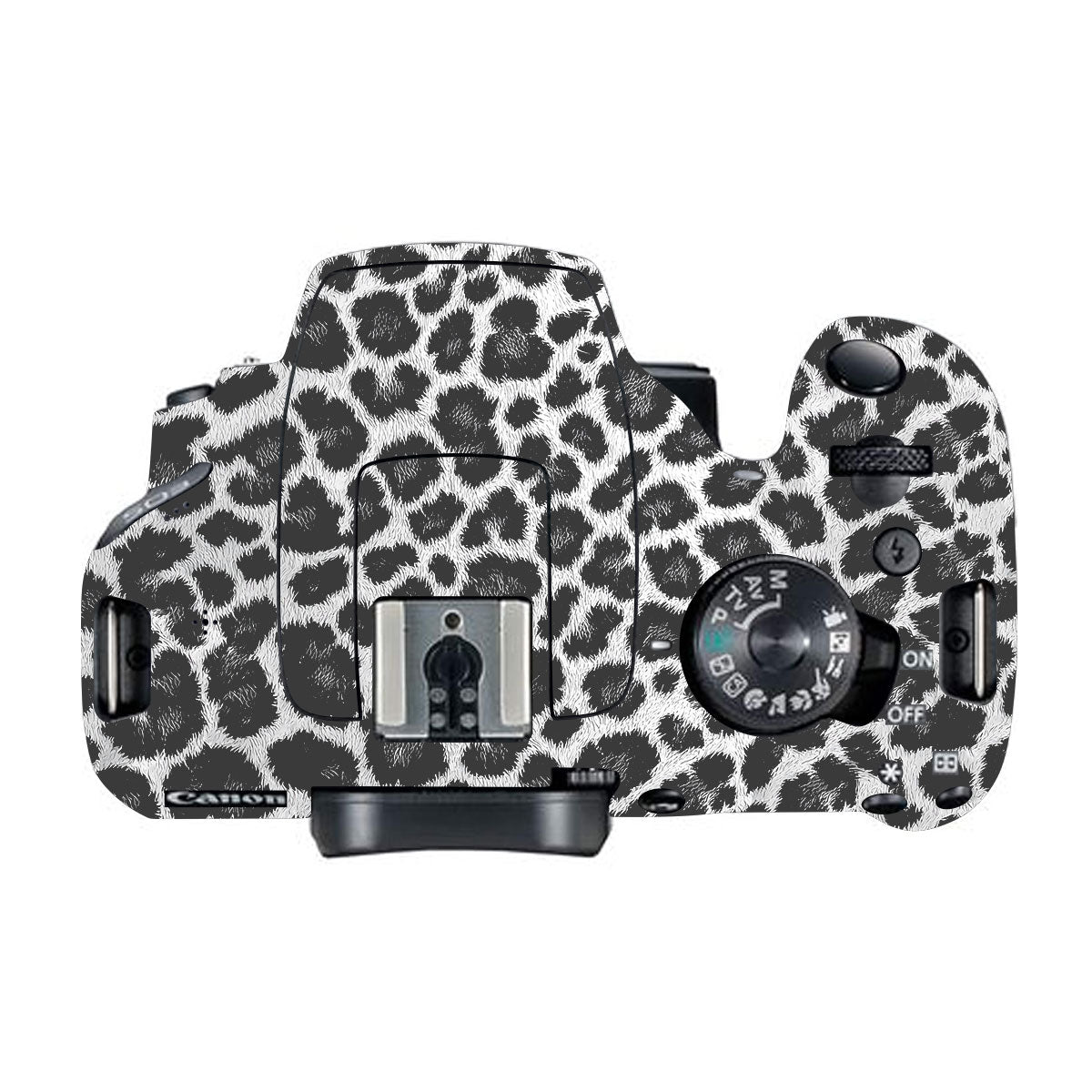 Snow Leopard Spots Canon EOS 200D Camera Skins