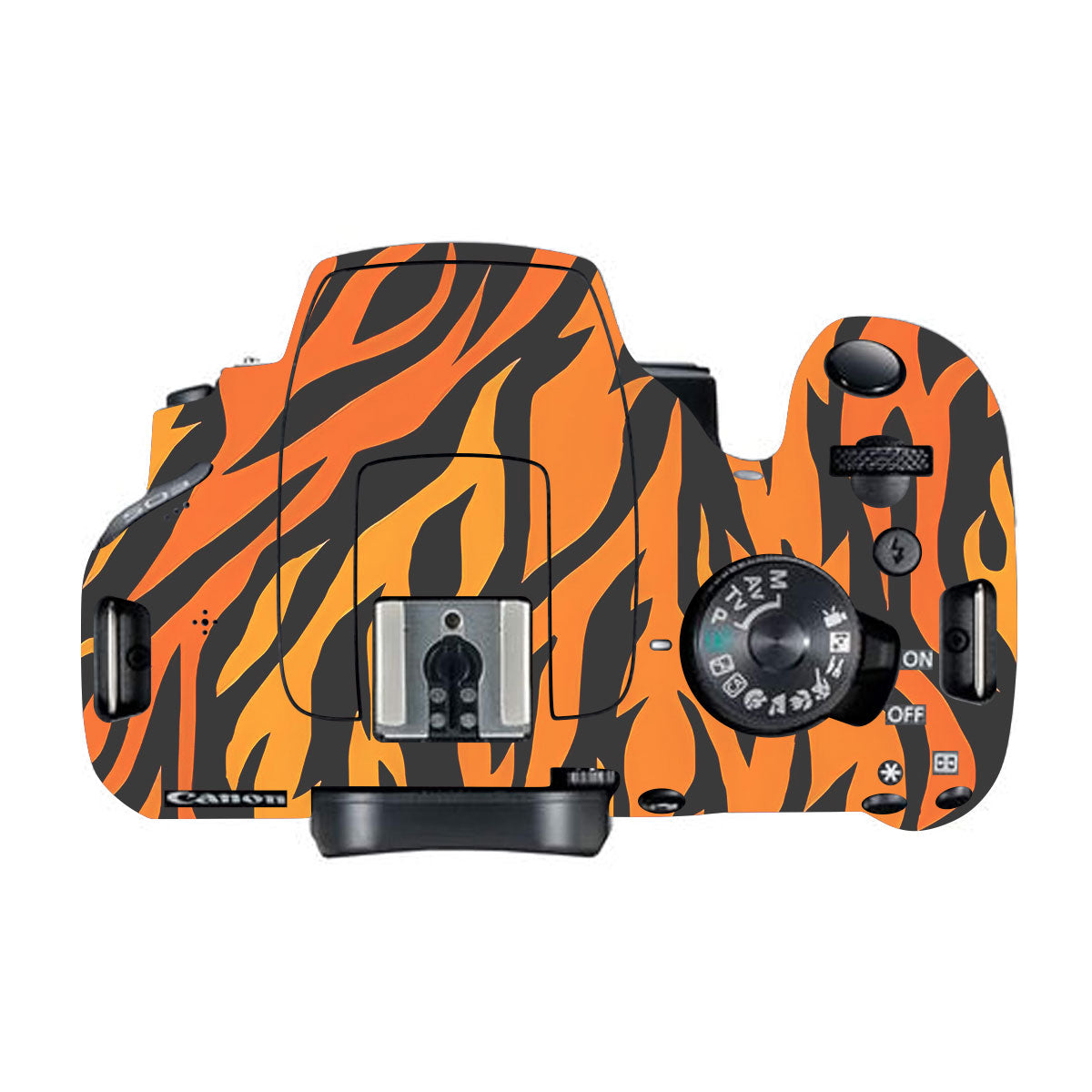 Wild Tiger Stripes Canon EOS 200D Camera Skins