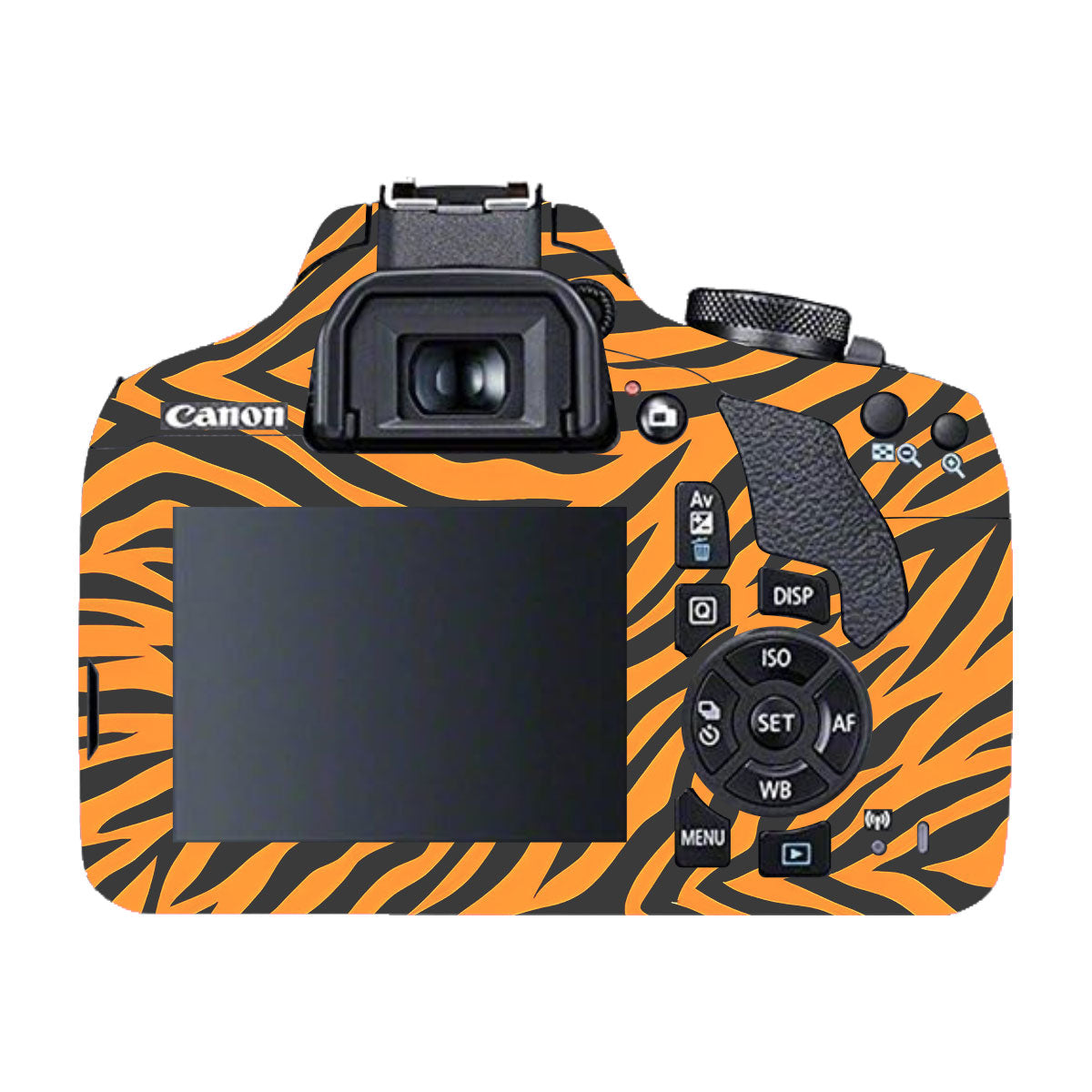 Zebra Gold Pattern Canon EOS 200D Camera Skins