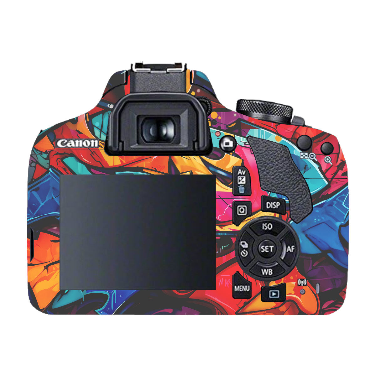 Urban Graffiti Explosion Canon EOS 200D Camera Skin